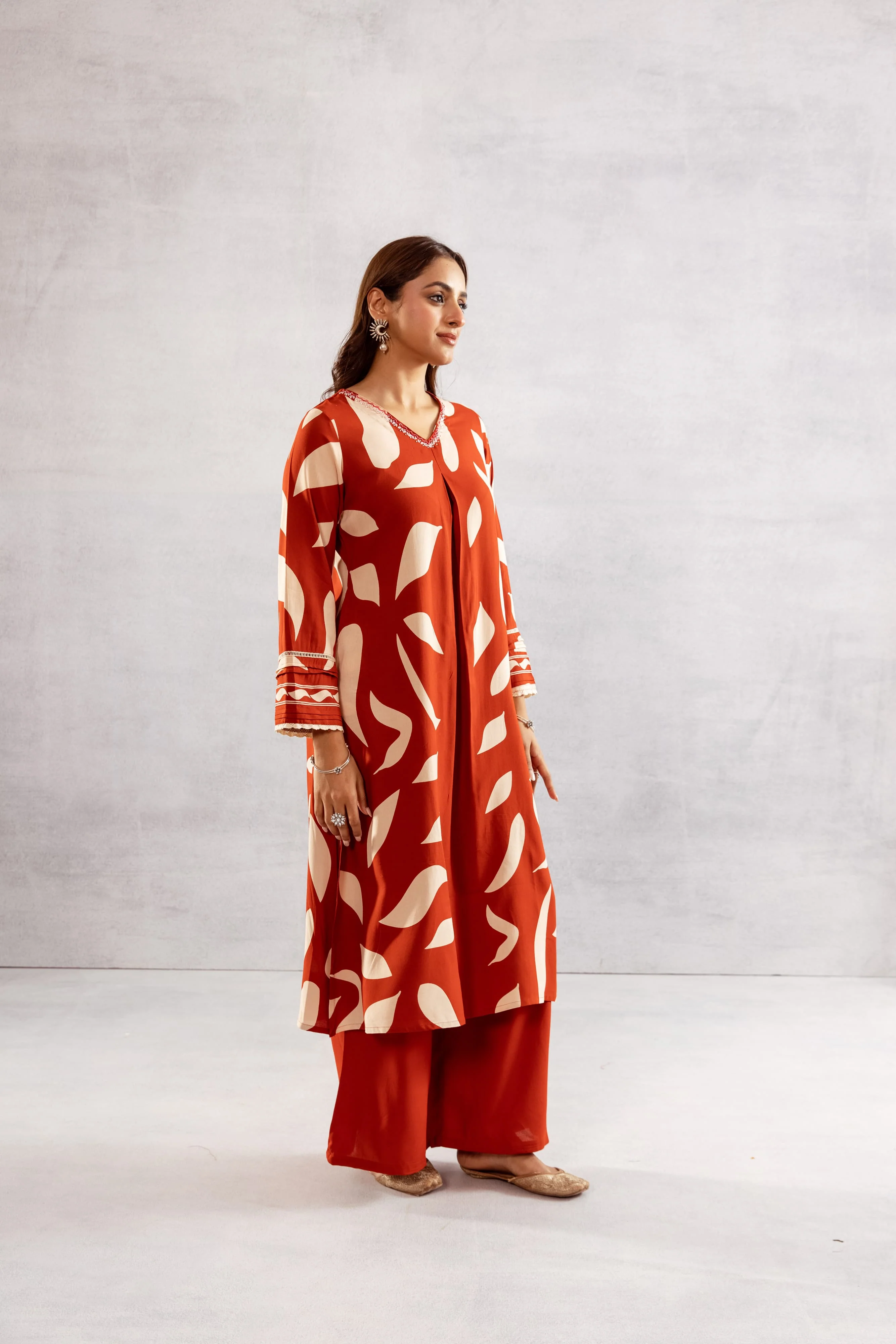 Bakul Lava Digita Print Kurta Pant set - Image 4