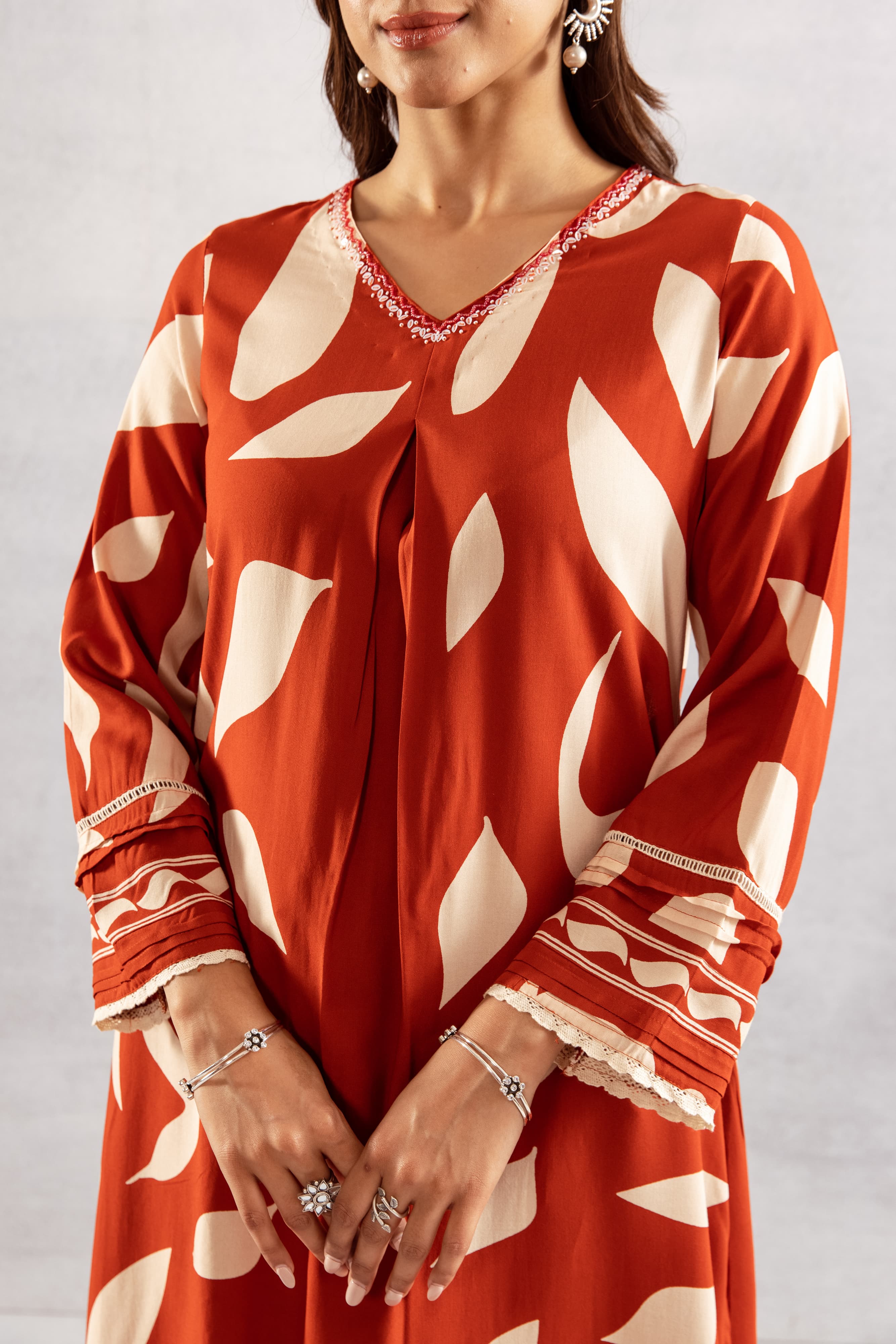 Bakul Lava Digita Print Kurta Pant set - Image 5
