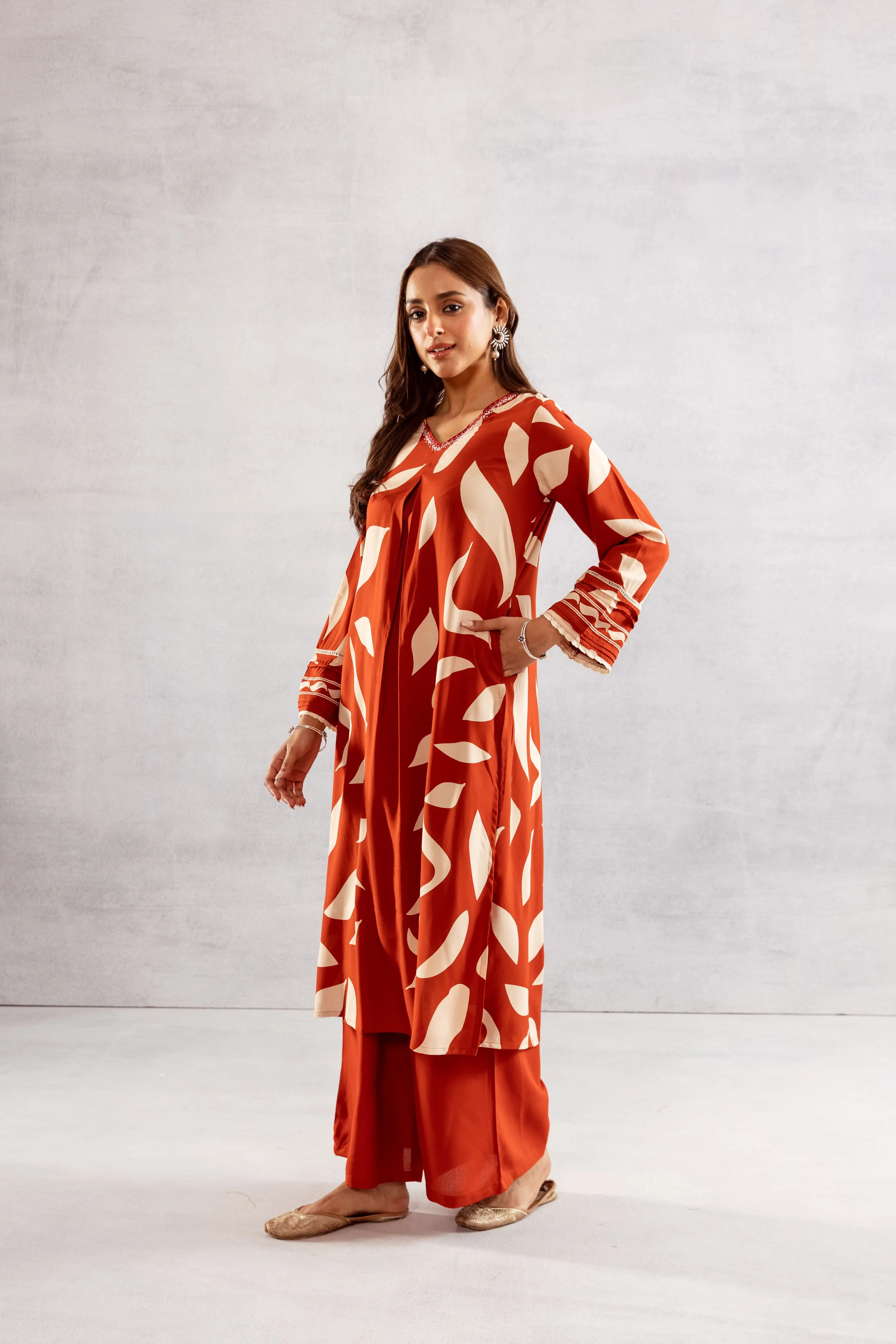 Bakul Lava Digita Print Kurta Pant set - Image 6