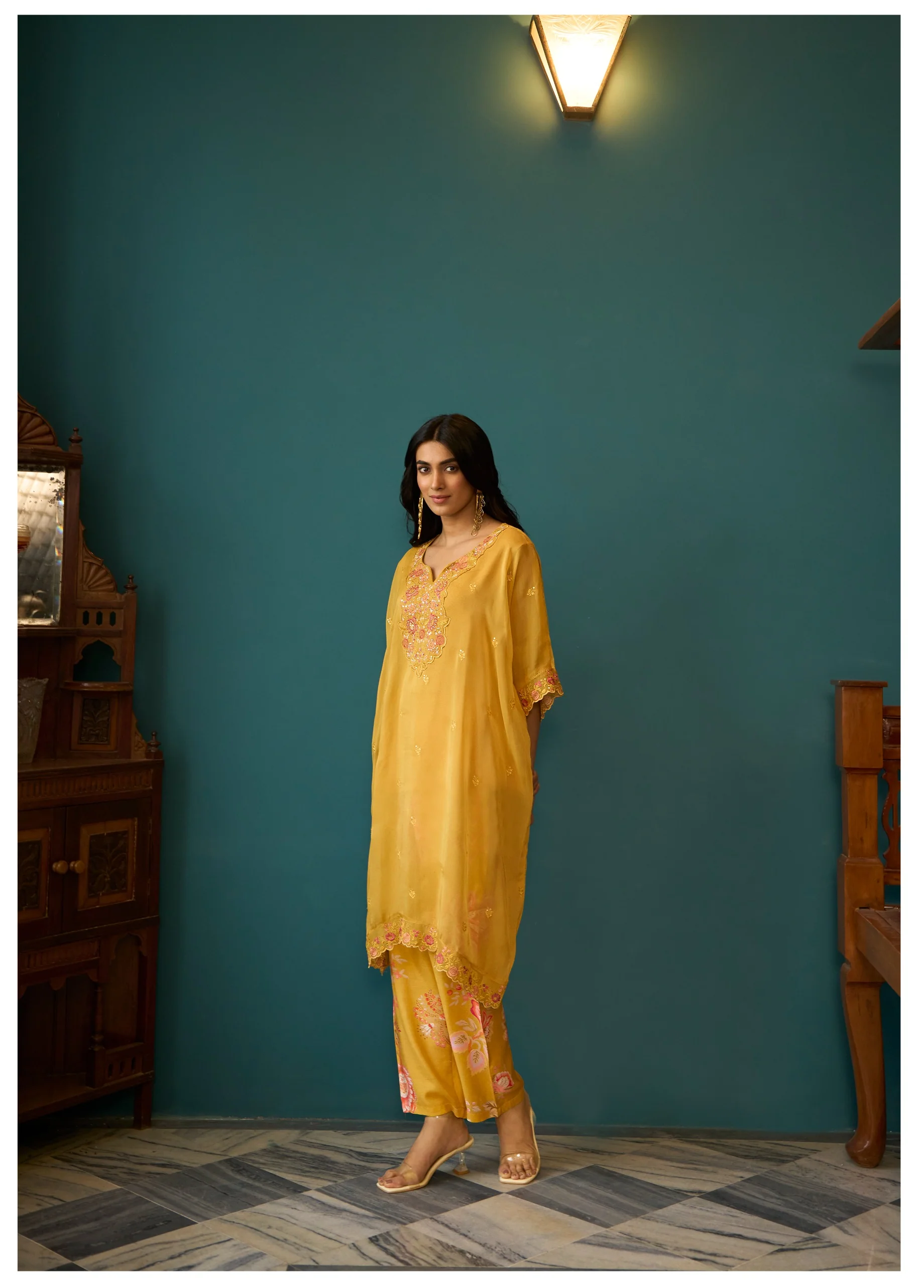 Aster Amber Premium fusion wear co-ord set - Image 4
