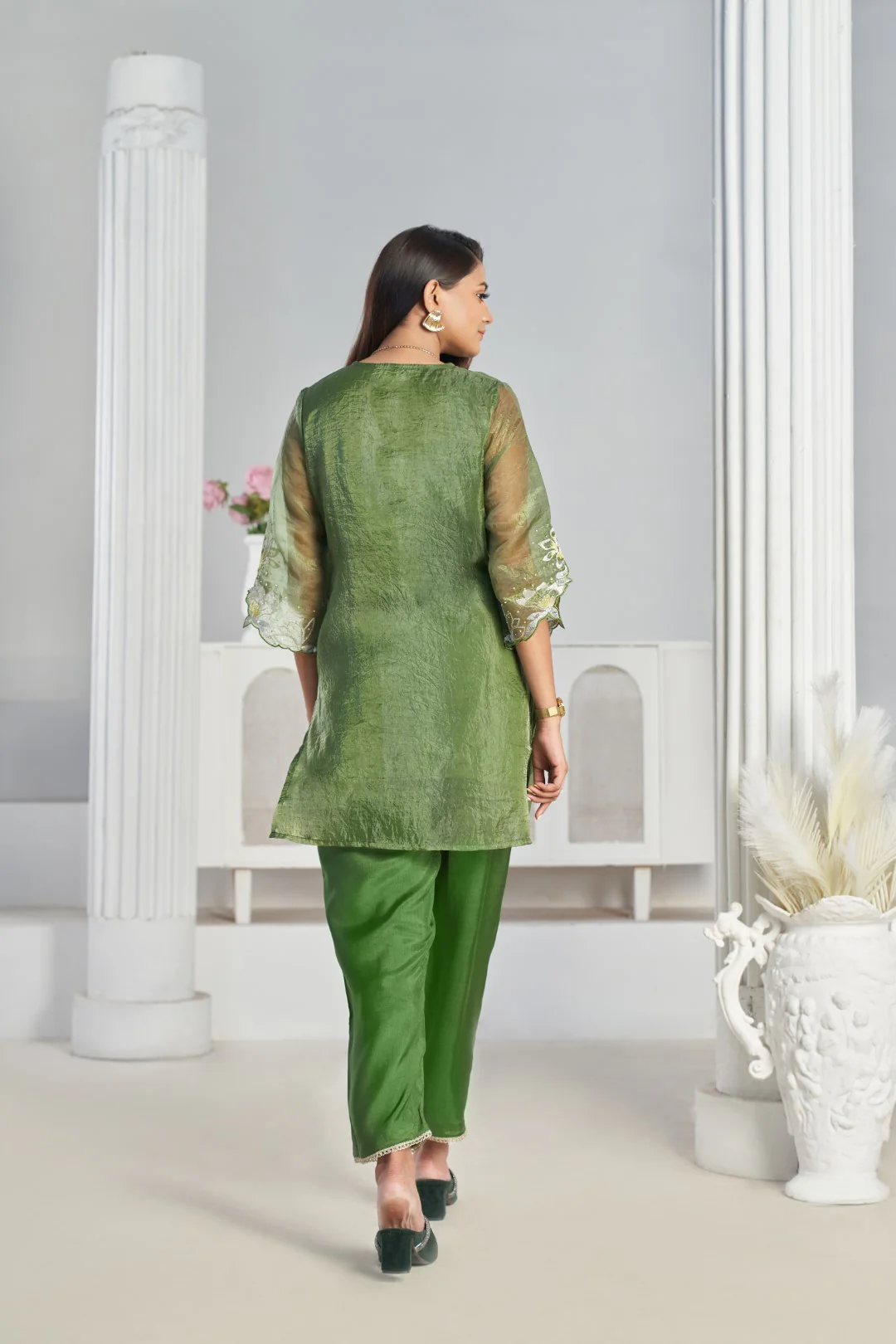 Anumeha Myrtle full work co-ord set - Image 3