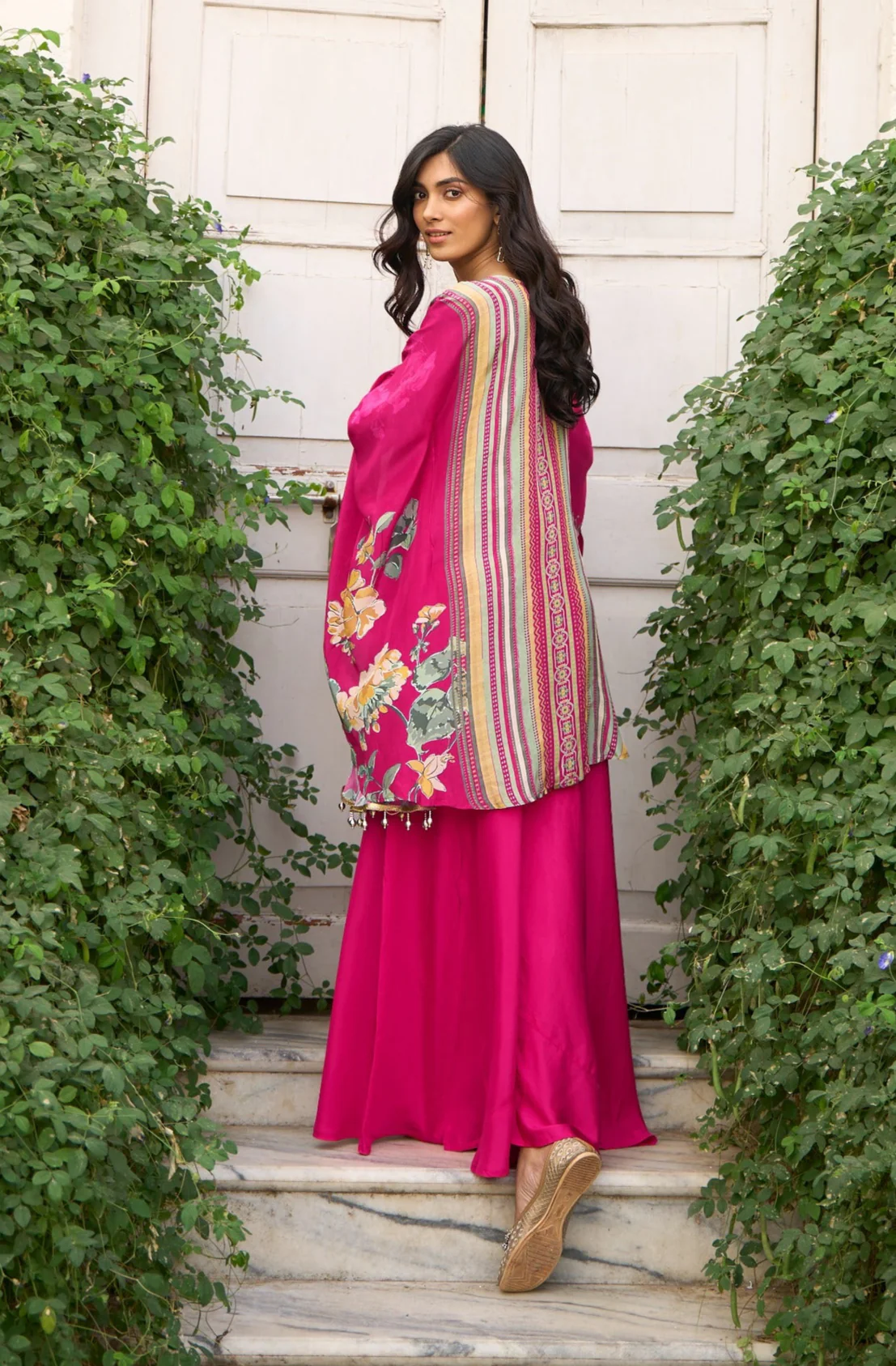 Aster rose premium fusion wear co-ord set - Image 3