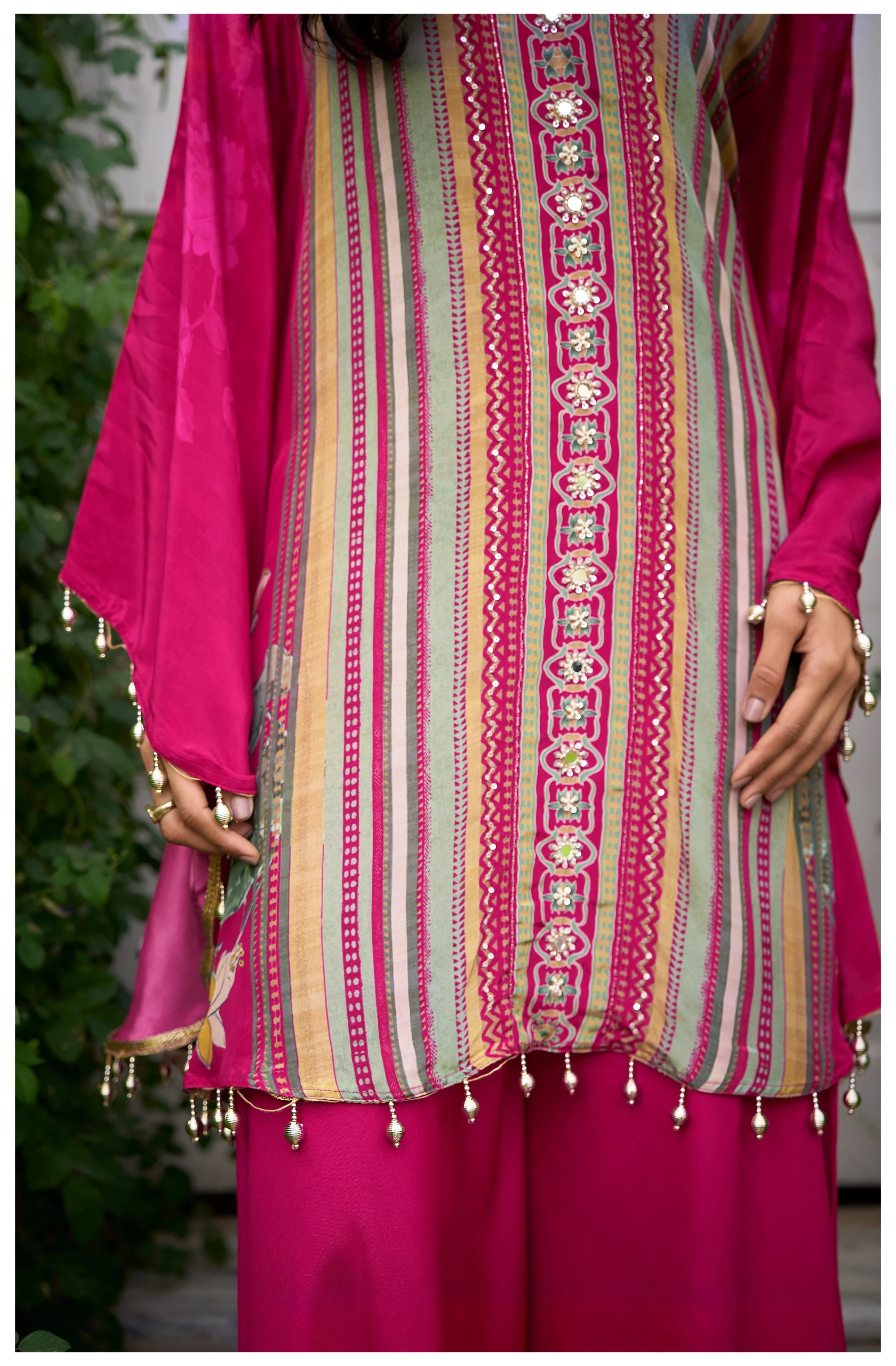 Aster rose premium fusion wear co-ord set - Image 7