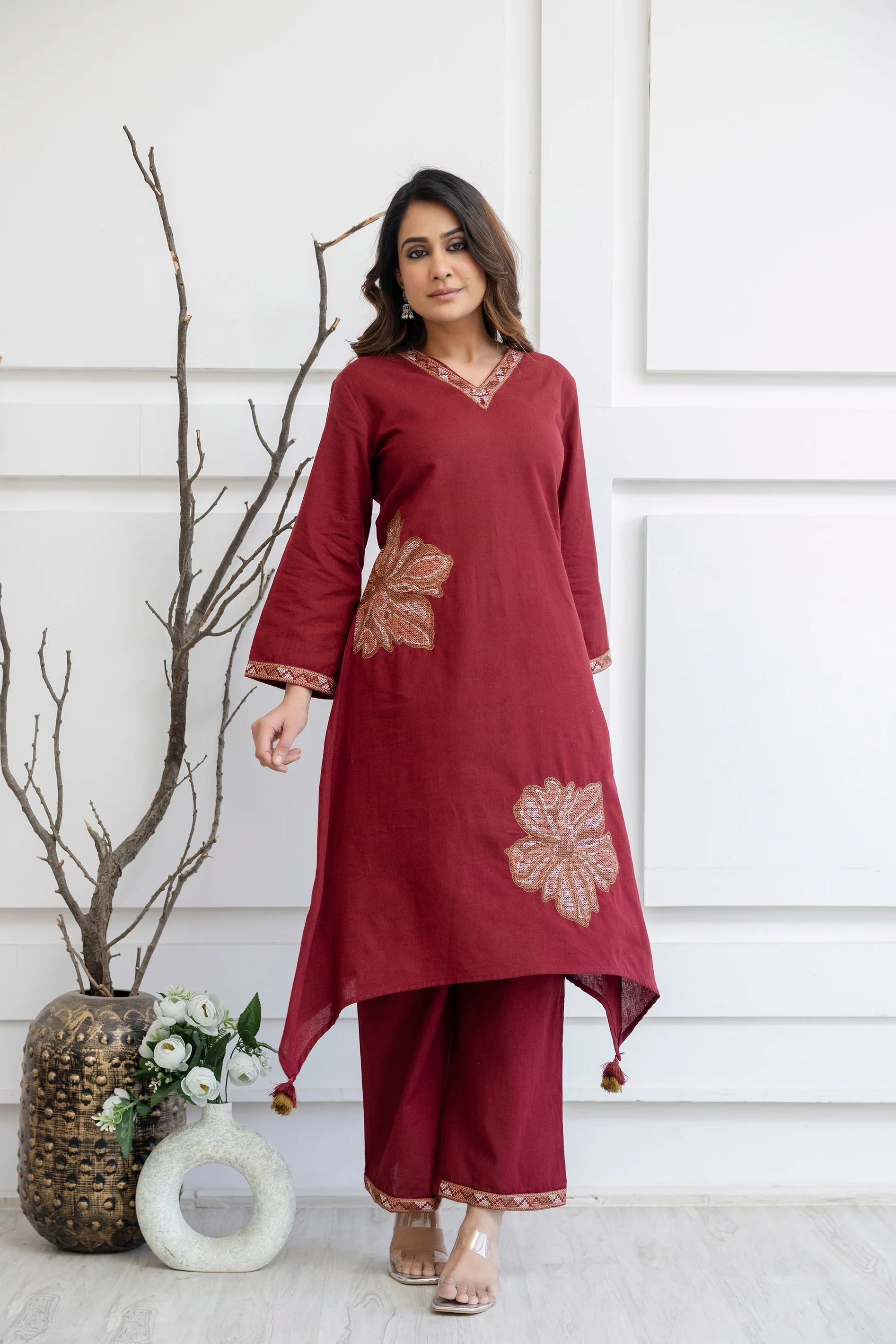 Samiha jam Cotton Co-ord Set - Image 5