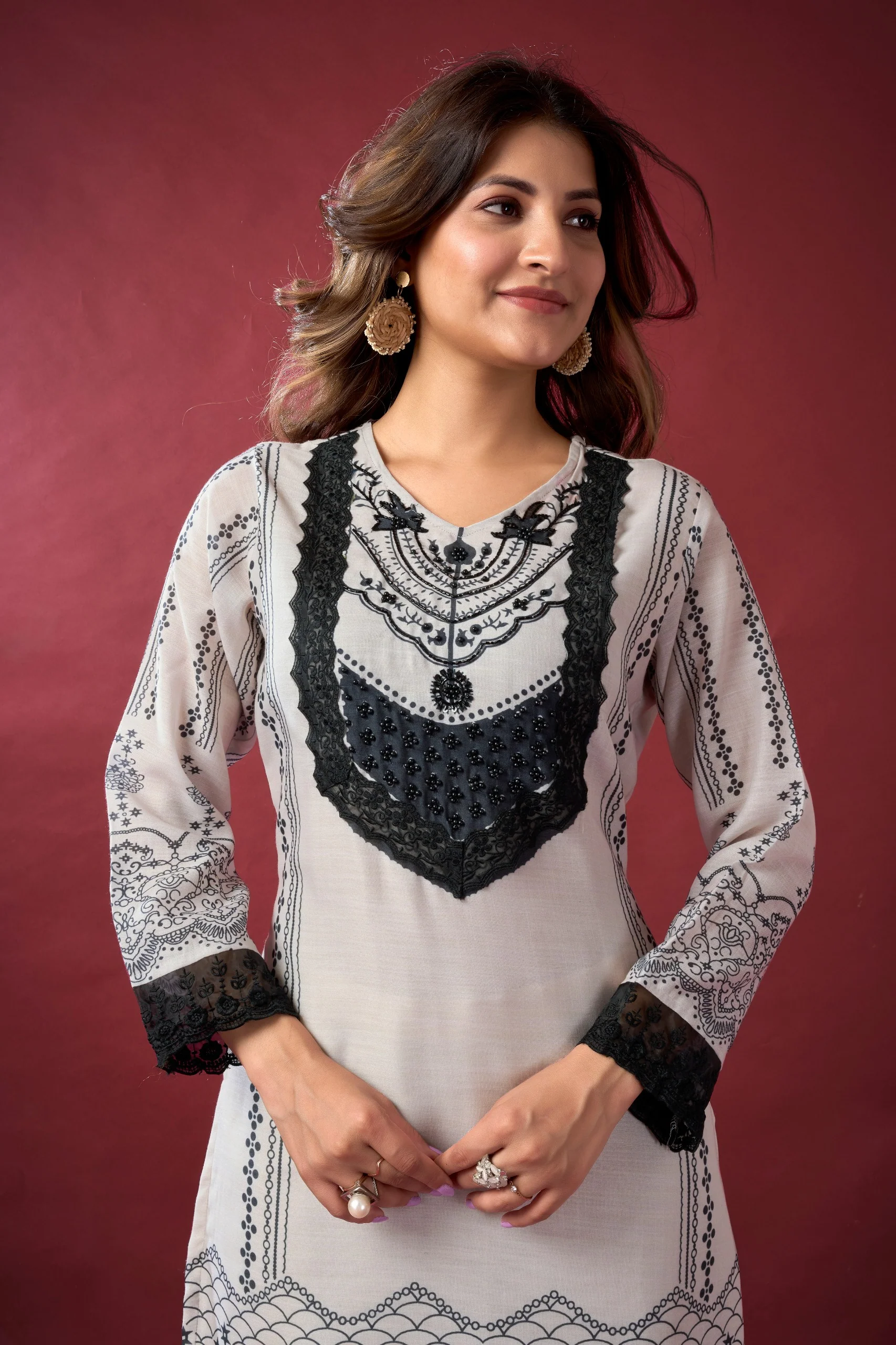 Niladri Mono Lawn Suit Set - Image 6