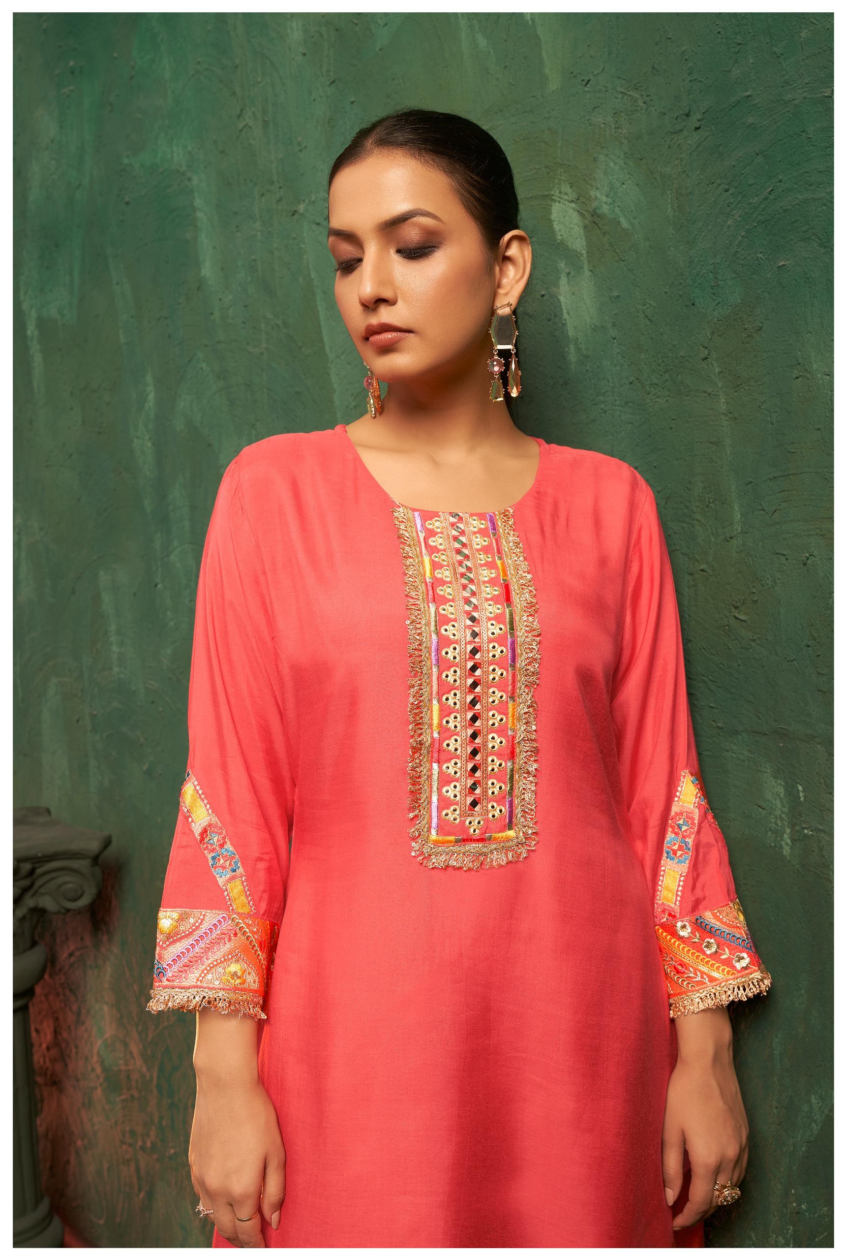 Ira poppy fusion wear set - Image 2
