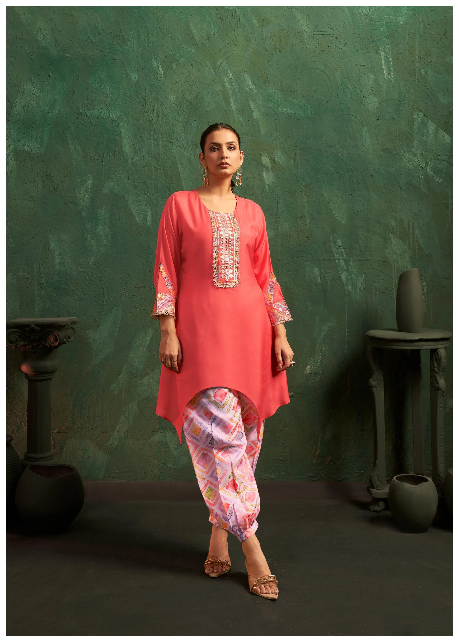 Ira poppy fusion wear set - Image 4
