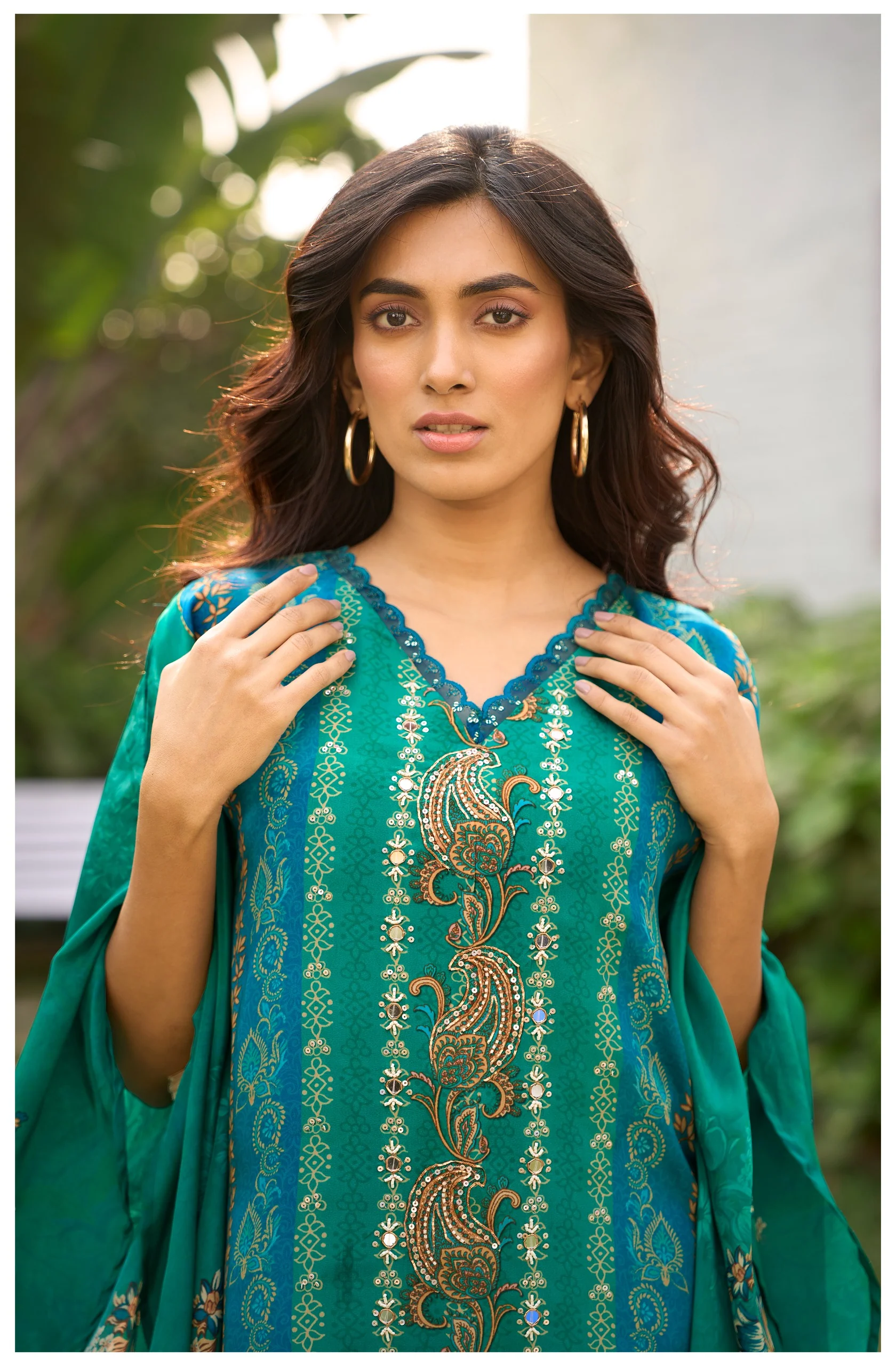 Aster peacock premium fusion co-ord set - Image 5