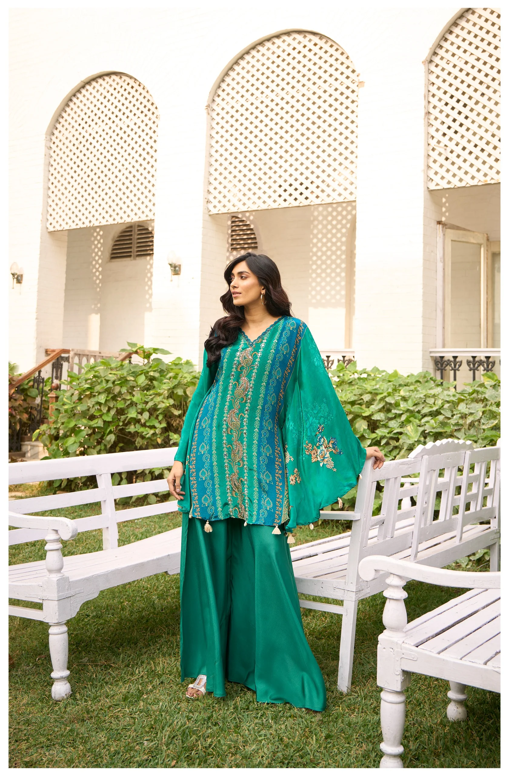 Aster peacock premium fusion co-ord set - Image 7