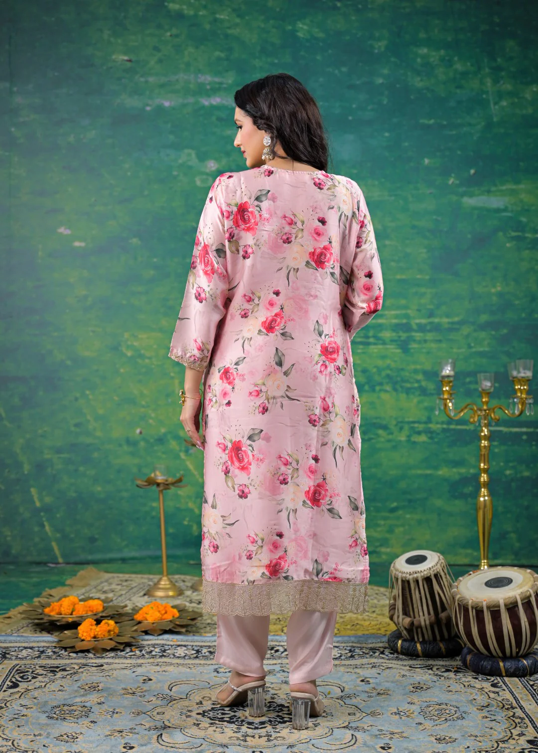 Mahi Thistle Printed Suit Set - Image 3