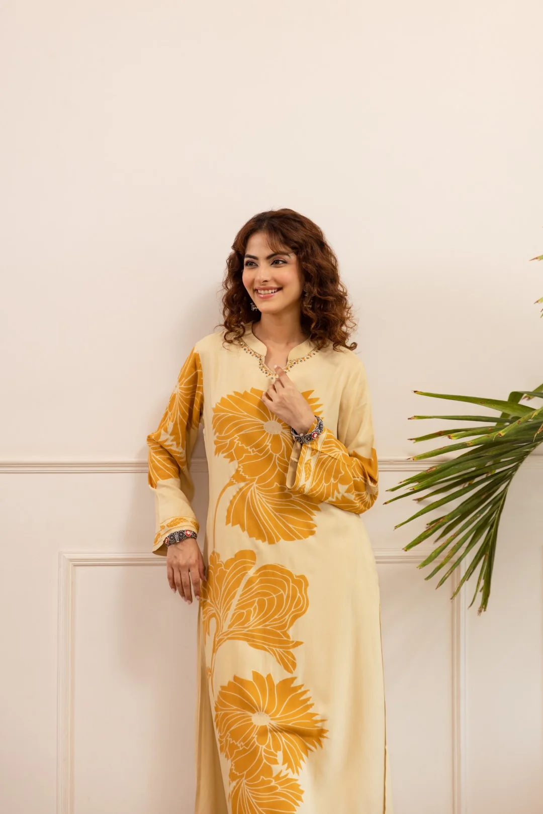 Sonpal corn printed Kurta pant set - Image 5