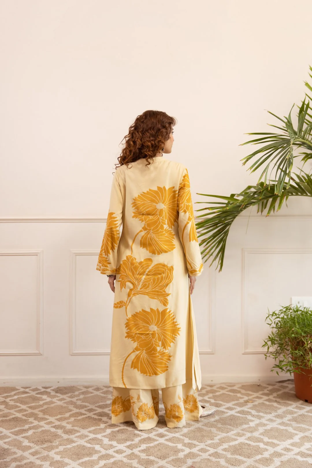 Sonpal corn printed Kurta pant set - Image 7
