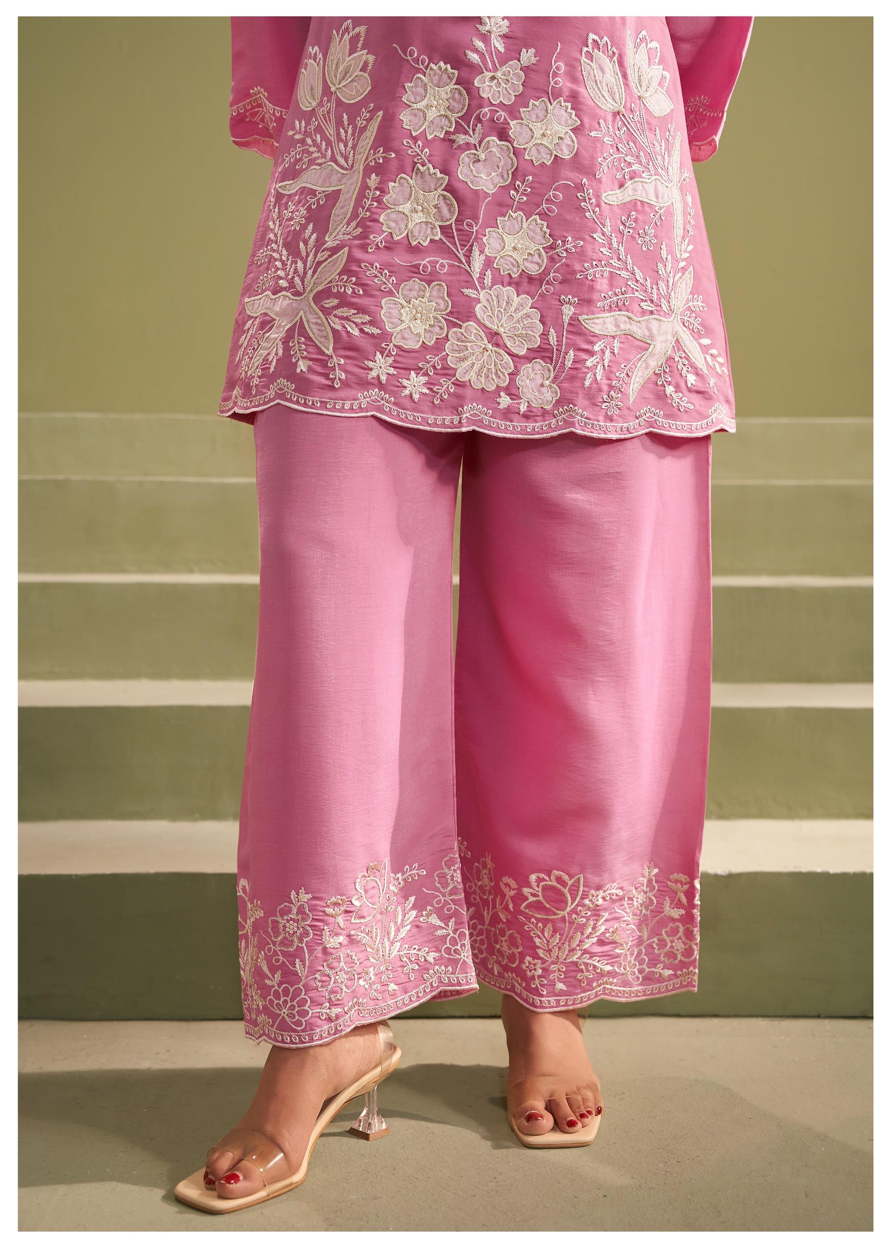 Ira Punch Embroidery Suit set - Image 4