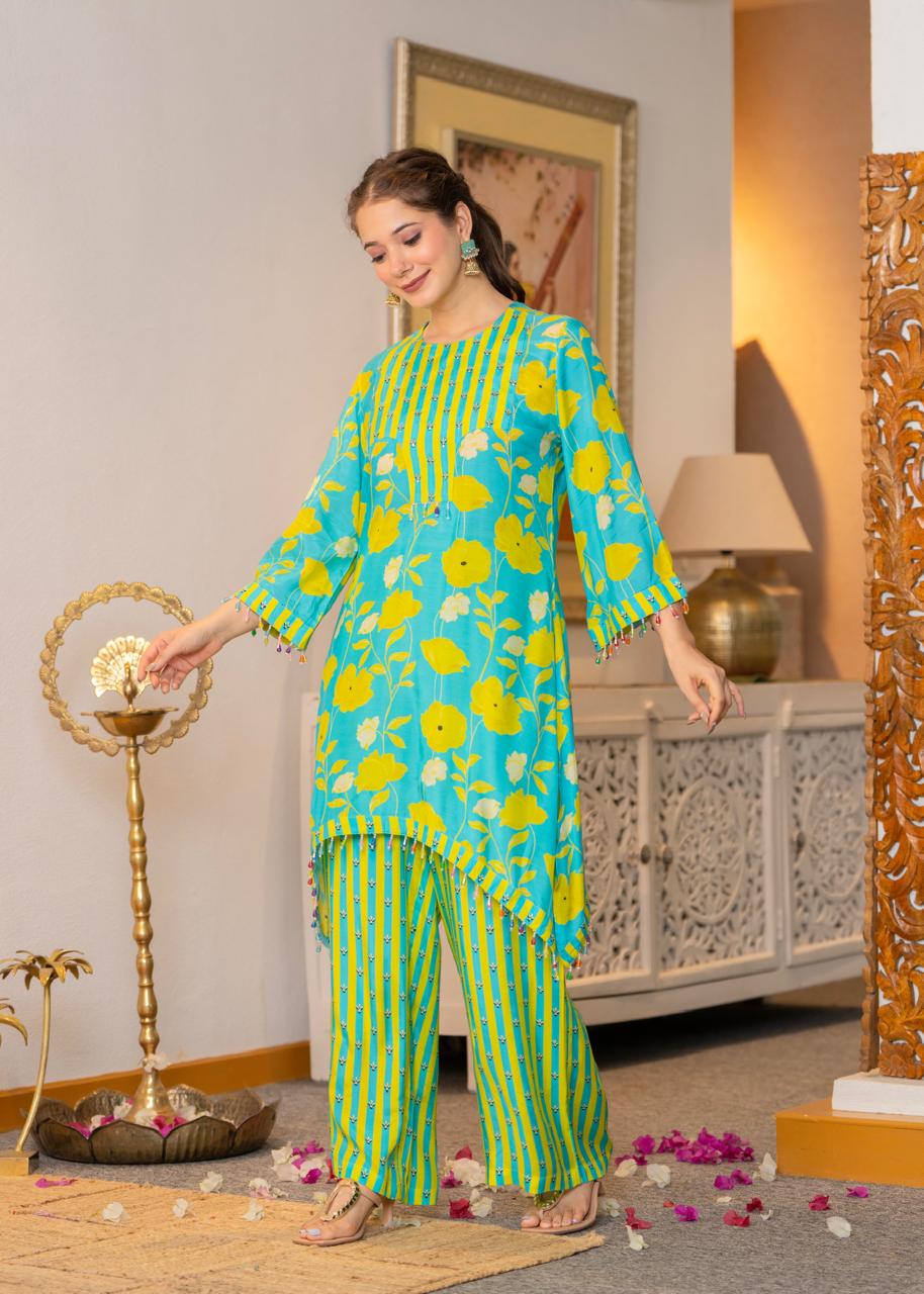 Jayti Kelly Muslin co-ord Set - Image 11