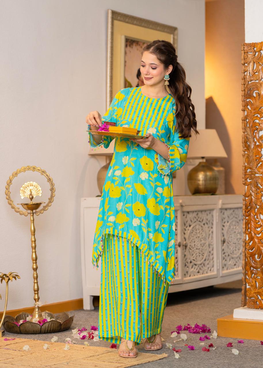 Jayti Kelly Muslin co-ord Set - Image 6