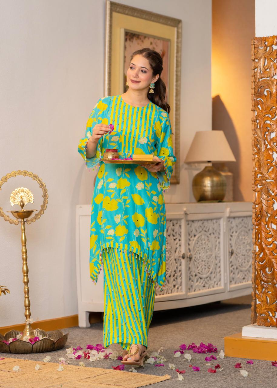 Jayti Kelly Muslin co-ord Set - Image 7