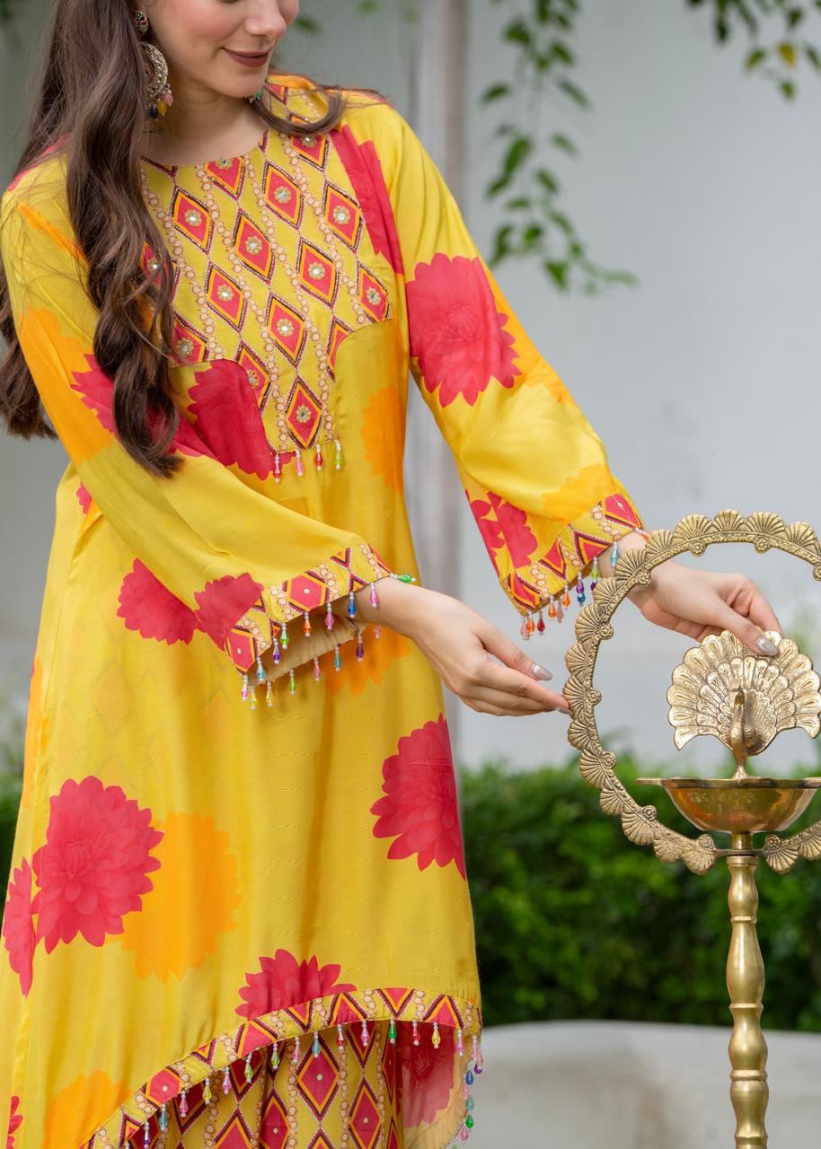 Jayti Sunshine Muslin co-ord Set - Image 10