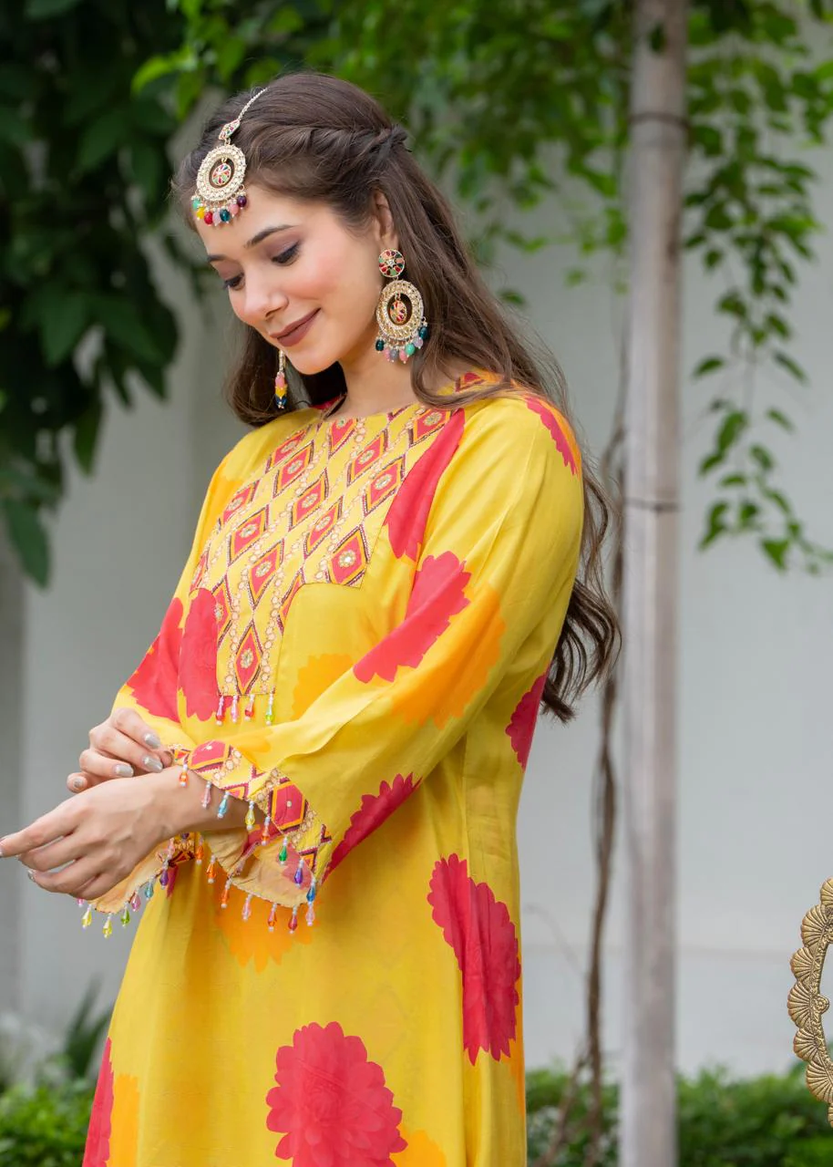 Jayti Sunshine Muslin co-ord Set - Image 2