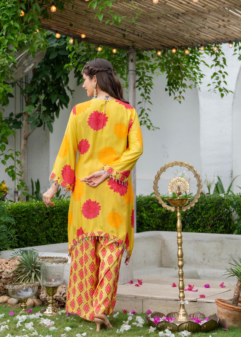 Jayti Sunshine Muslin co-ord Set - Image 3