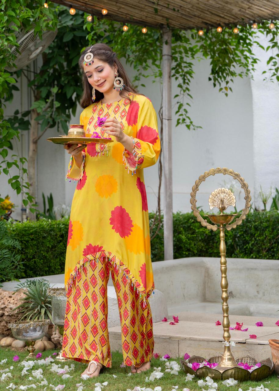 Jayti Sunshine Muslin co-ord Set - Image 9