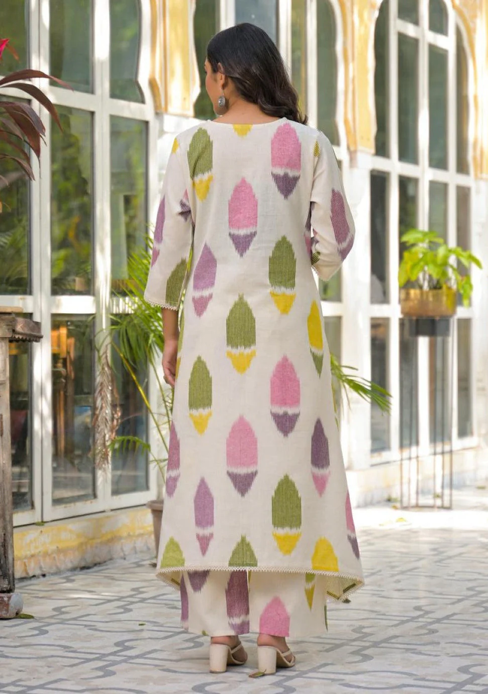Mayri candy printed kurta pant set - Image 3