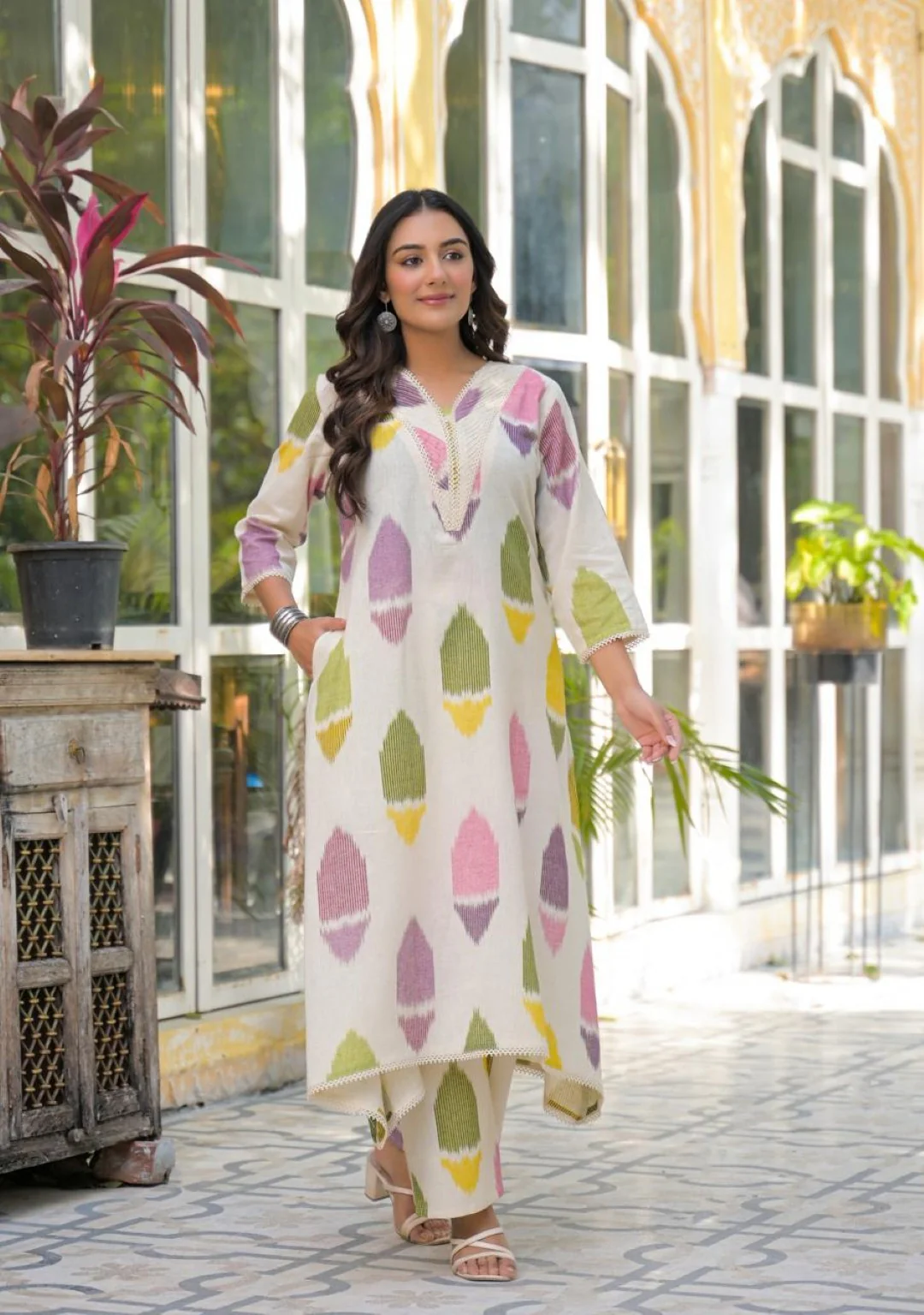 Mayri candy printed kurta pant set - Image 4