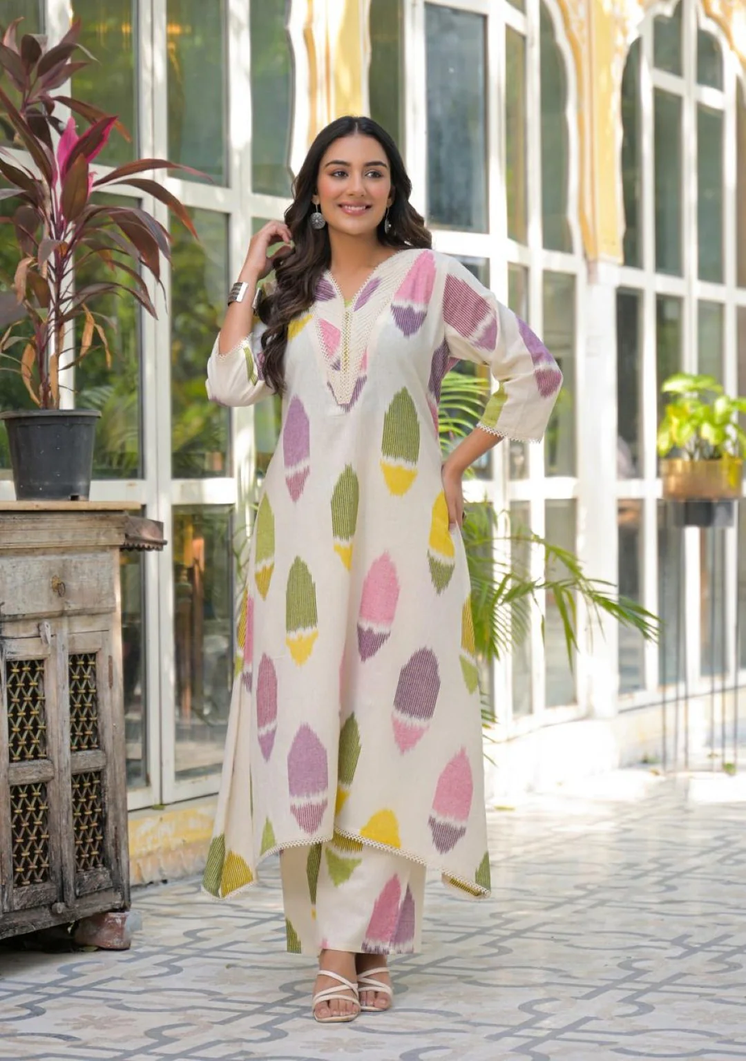 Mayri candy printed kurta pant set - Image 5
