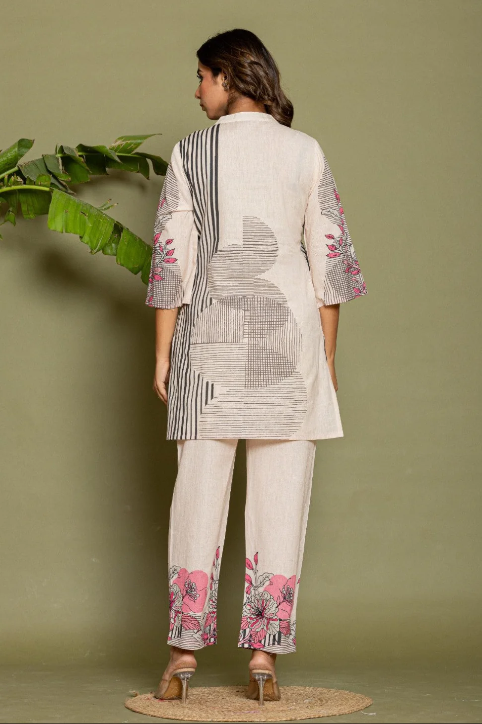 marda zeb printed cotton co-ord set - Image 3