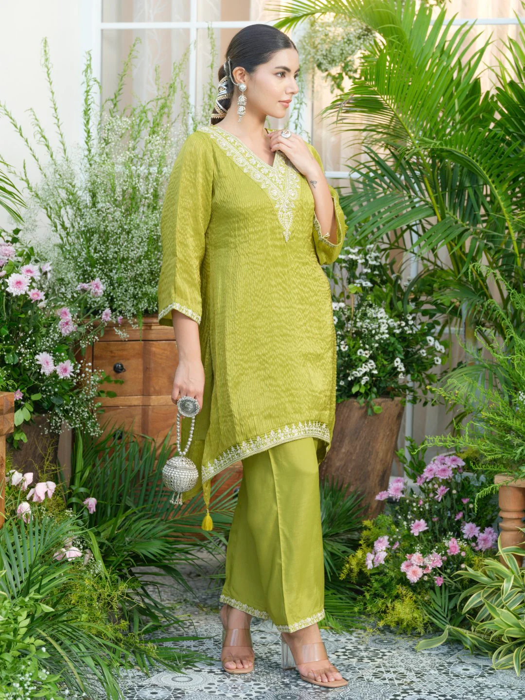 Palash pickle festive fusion co-ord set - Image 10