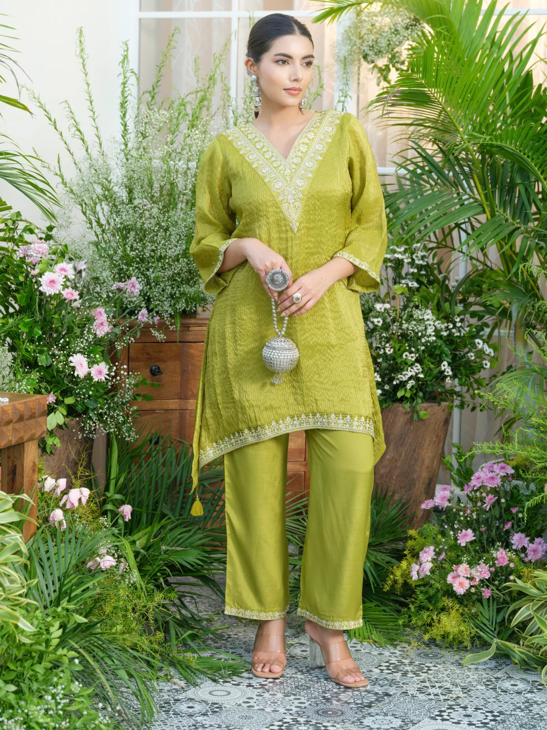 Palash pickle festive fusion co-ord set - Image 11