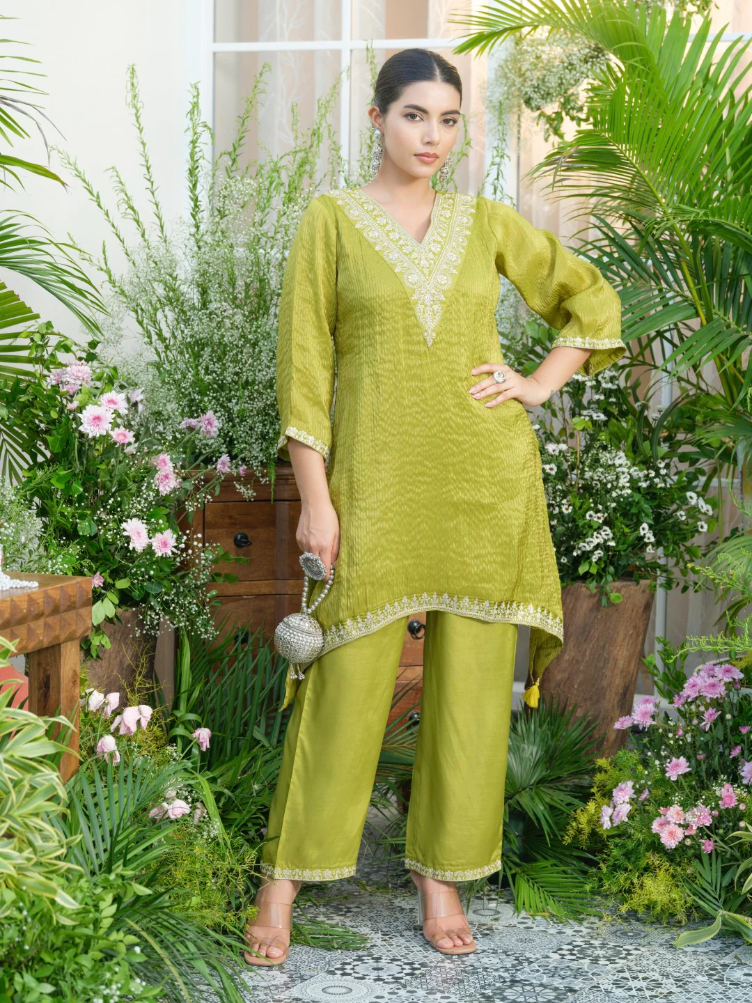Palash pickle festive fusion co-ord set - Image 12
