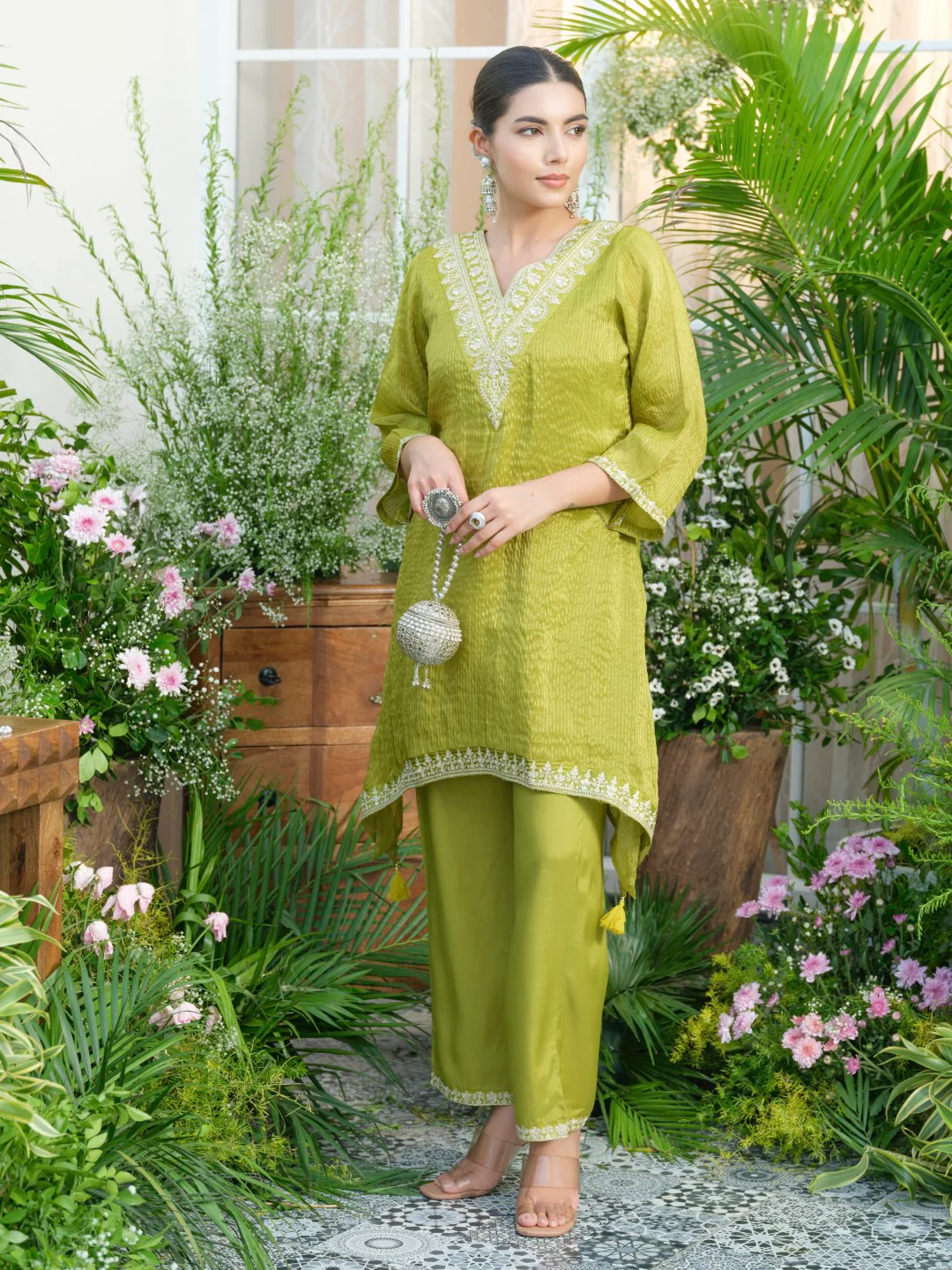 Palash pickle festive fusion co-ord set - Image 13