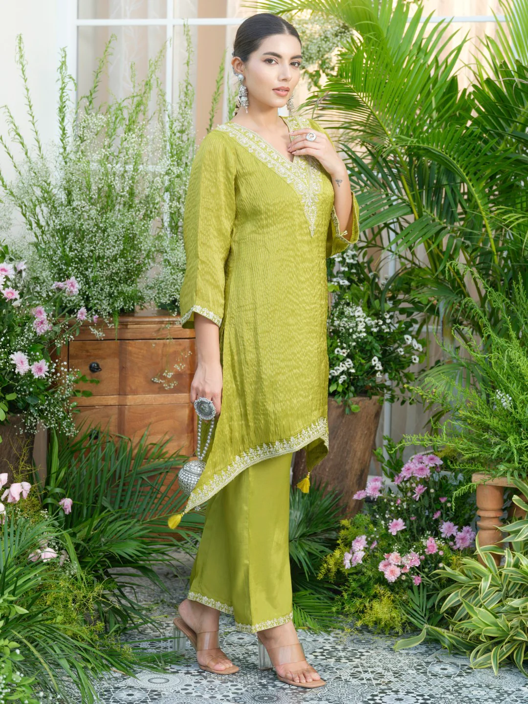 Palash pickle festive fusion co-ord set - Image 15
