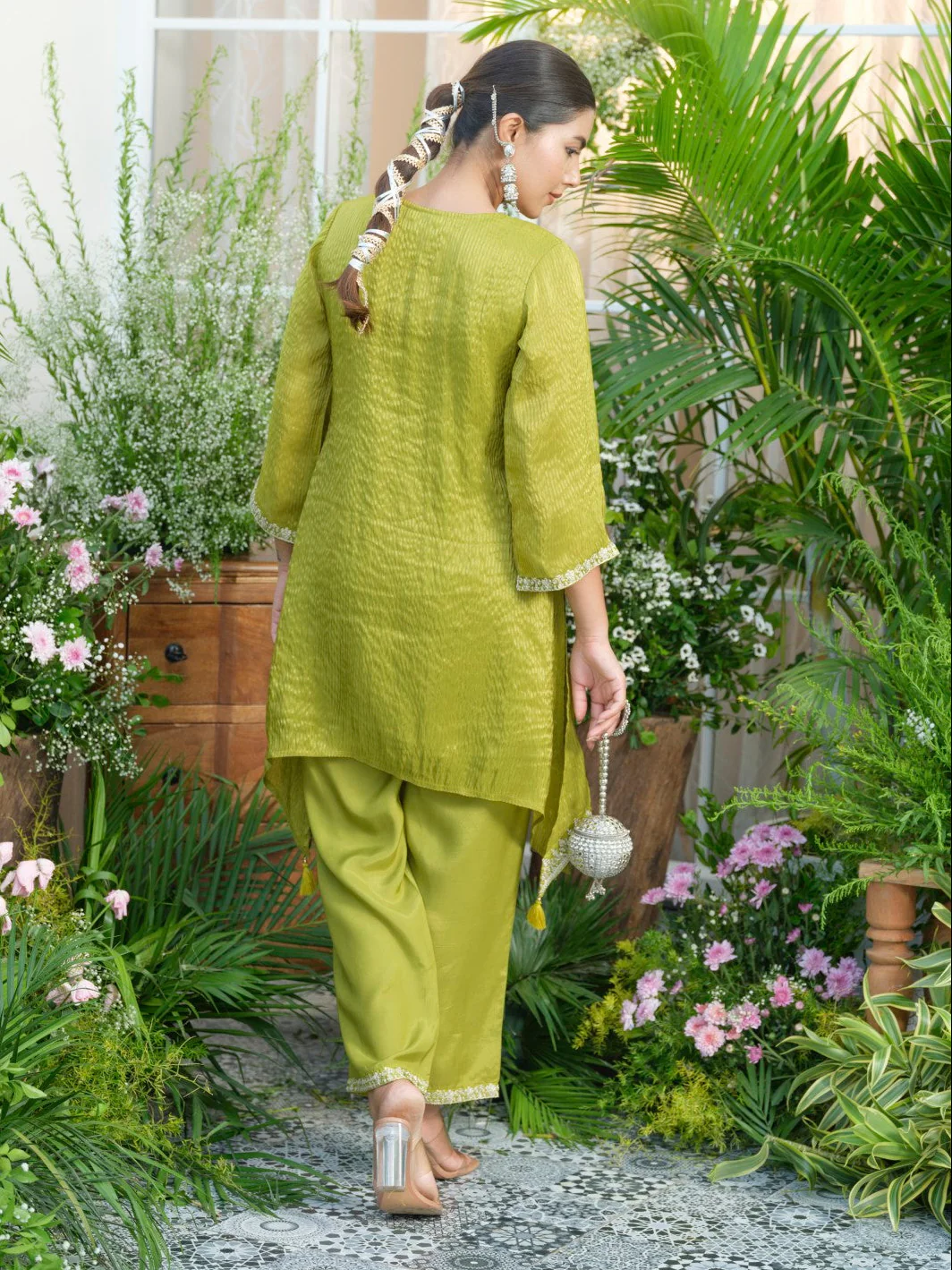 Palash pickle festive fusion co-ord set - Image 3