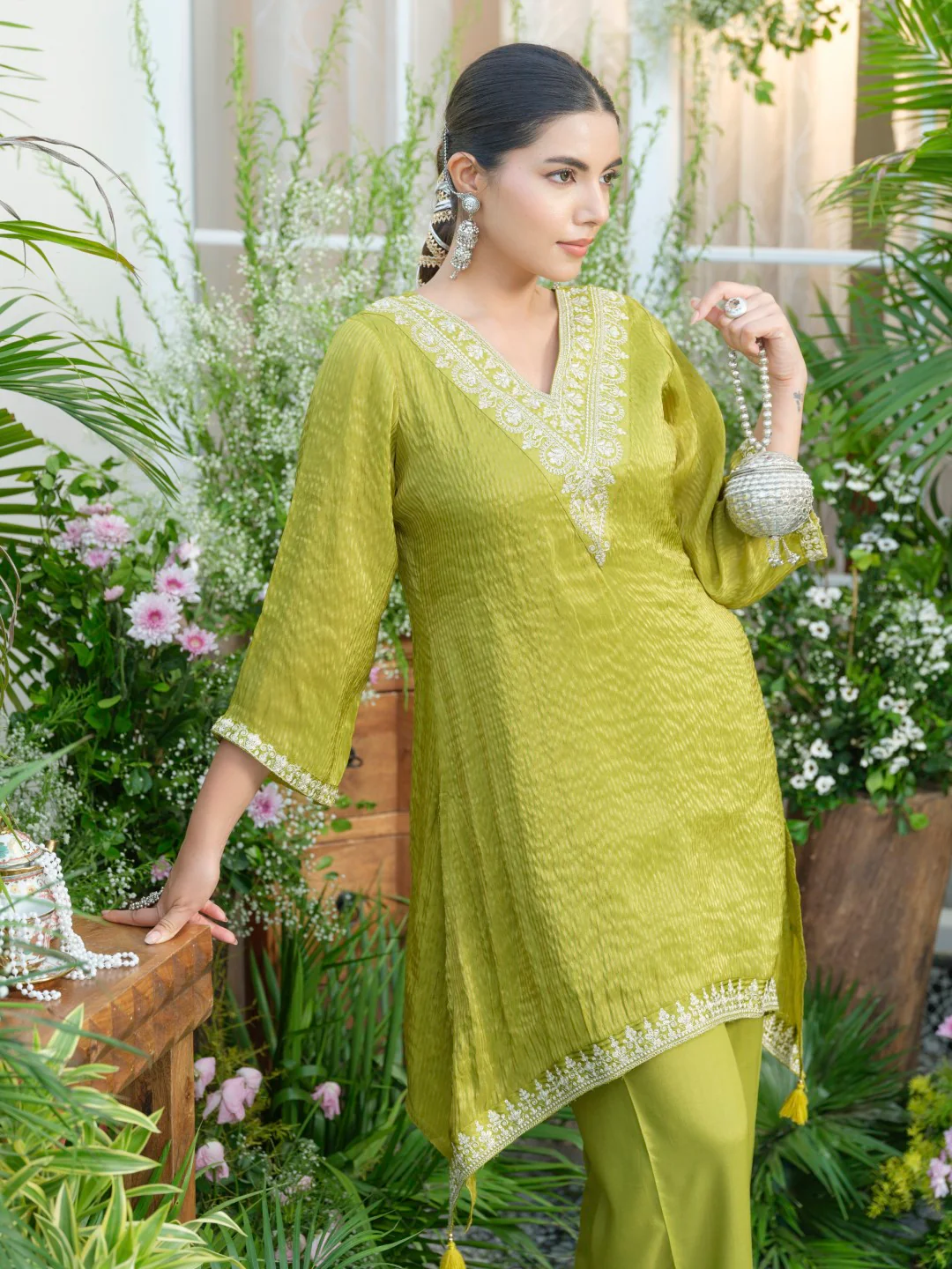Palash pickle festive fusion co-ord set - Image 4