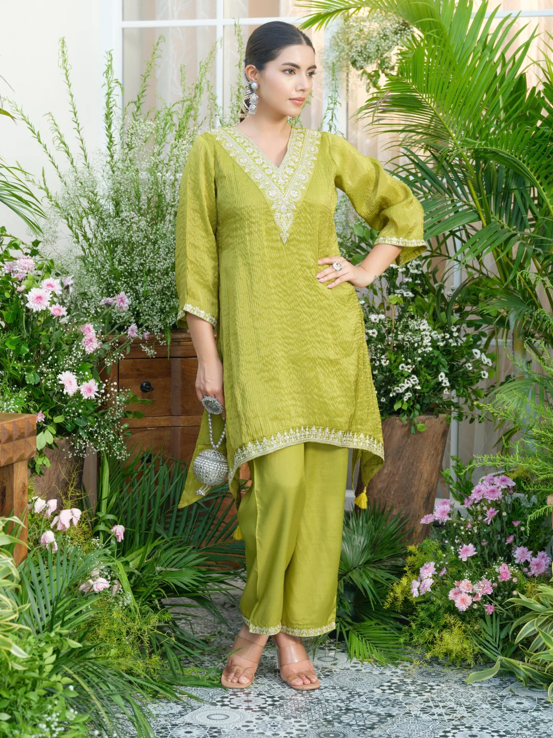Palash pickle festive fusion co-ord set - Image 5