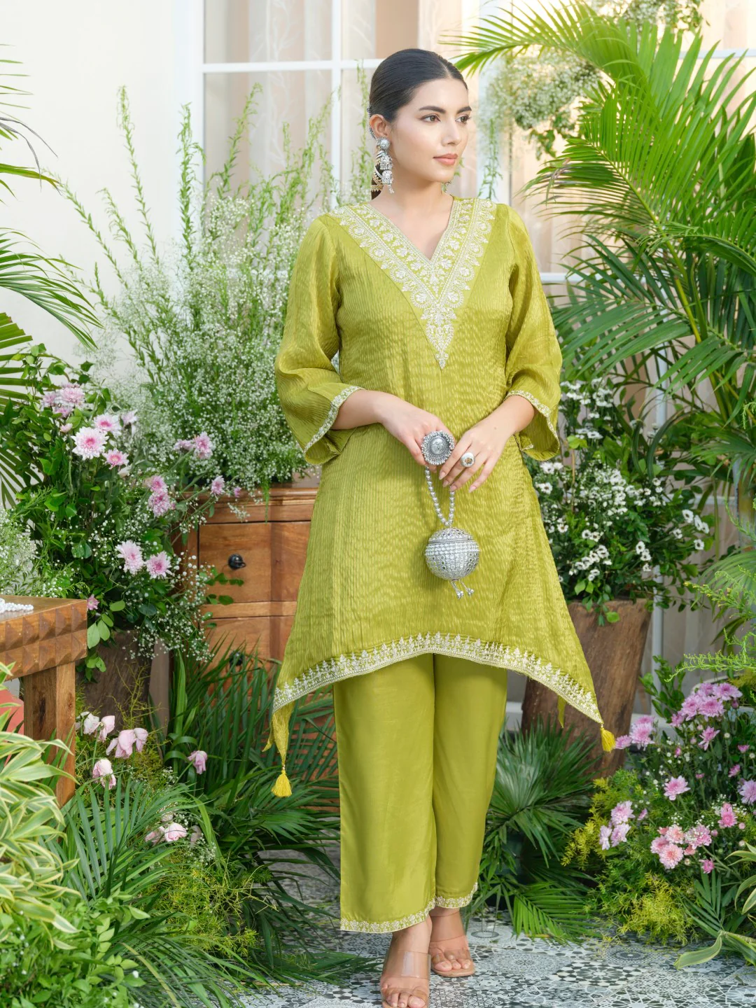 Palash pickle festive fusion co-ord set - Image 6