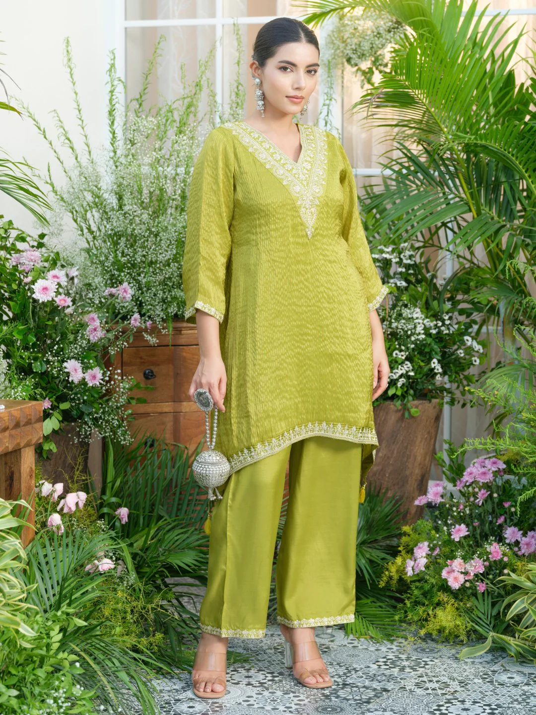 Palash pickle festive fusion co-ord set - Image 7