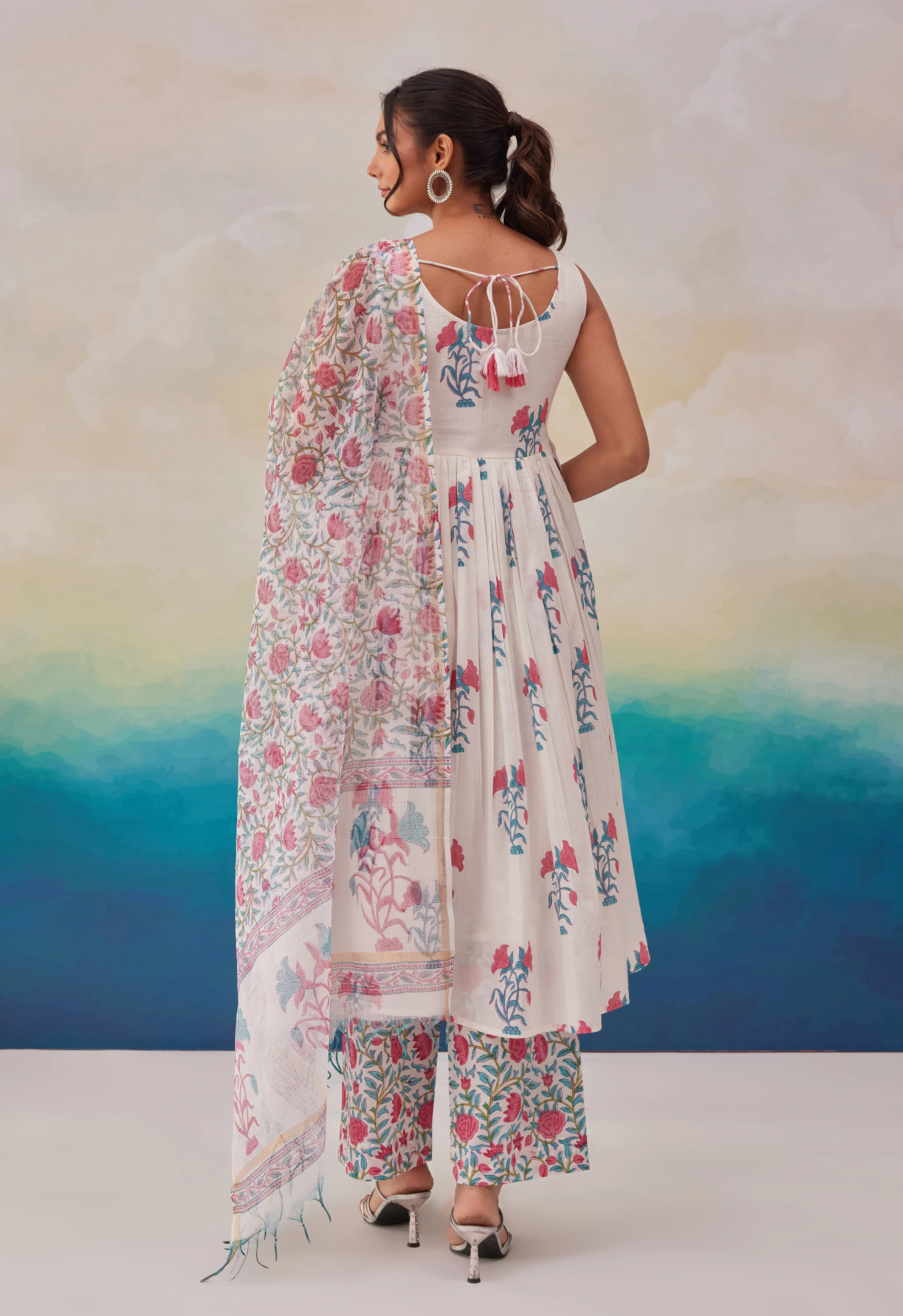 Samragi Pearl Pure Cotton Premium Suit Set - Image 3