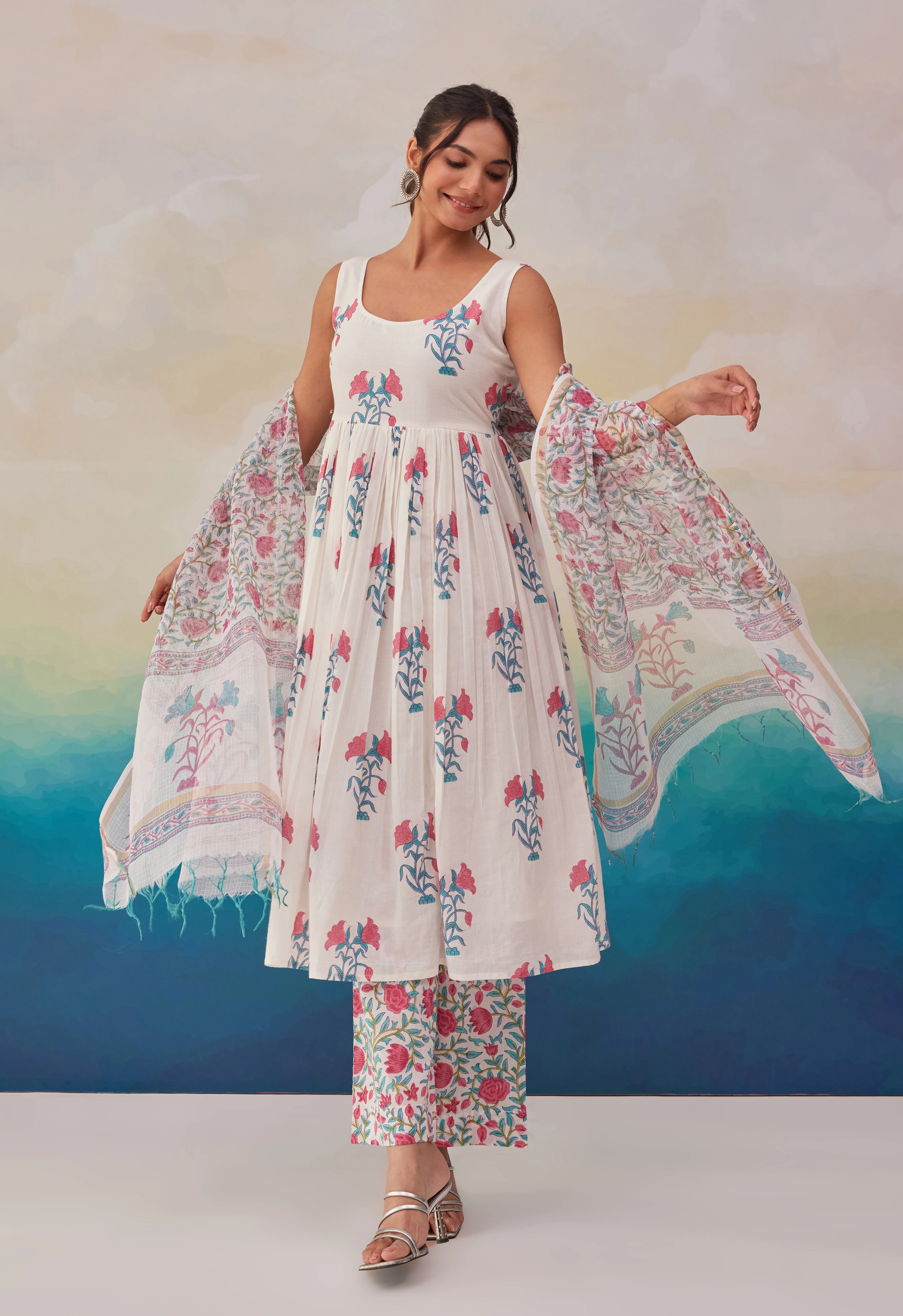 Samragi Pearl Pure Cotton Premium Suit Set - Image 4