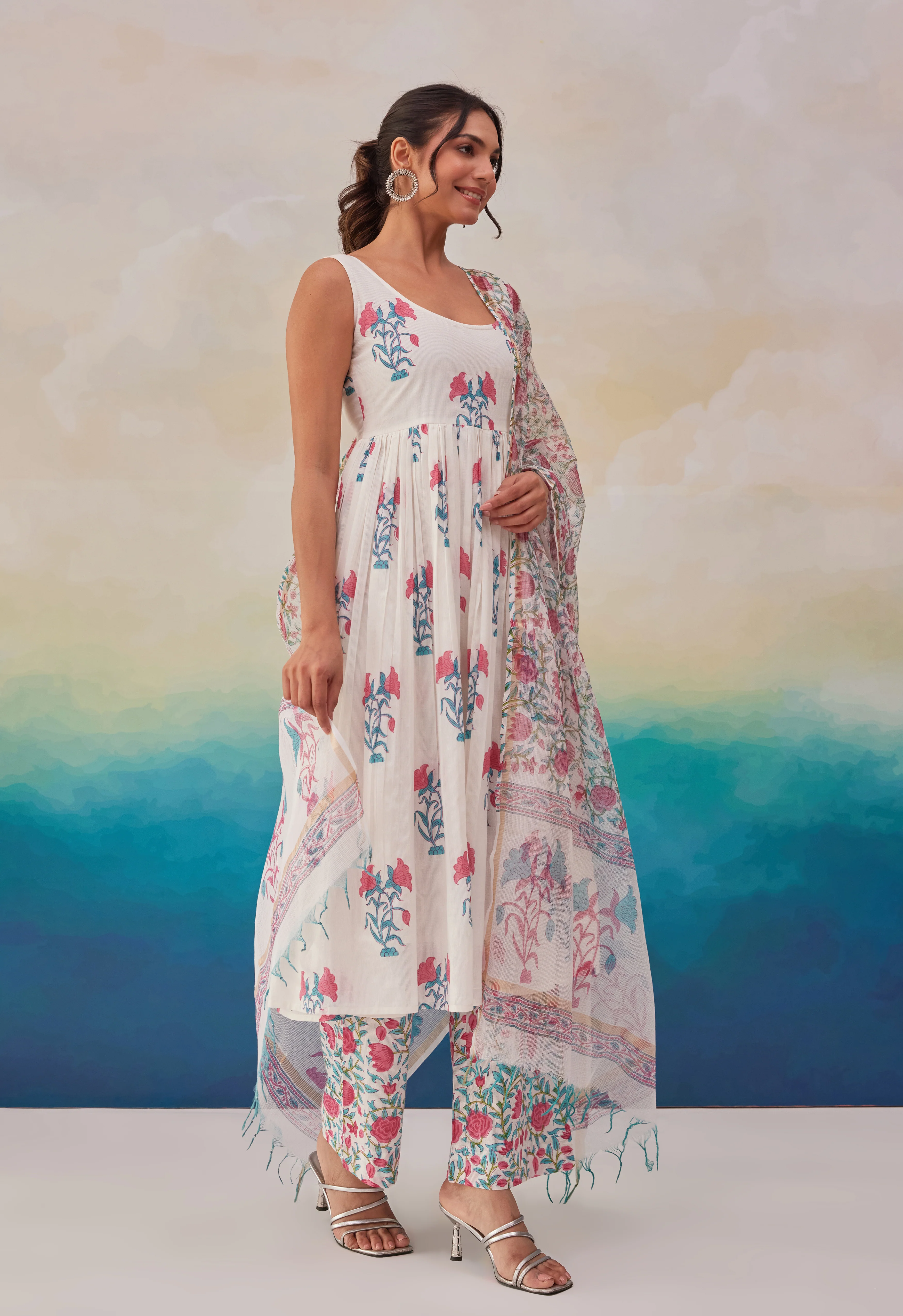 Samragi Pearl Pure Cotton Premium Suit Set - Image 6