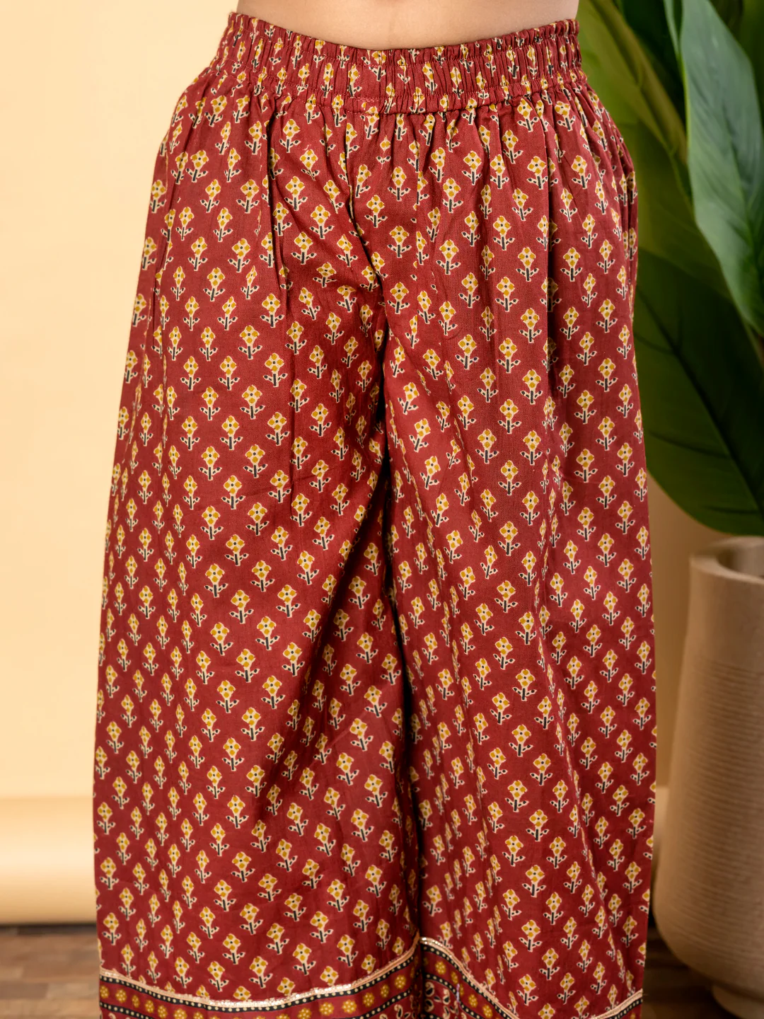 Indra Jam kids  Cotton Printed Kurta Pant Set - Image 6