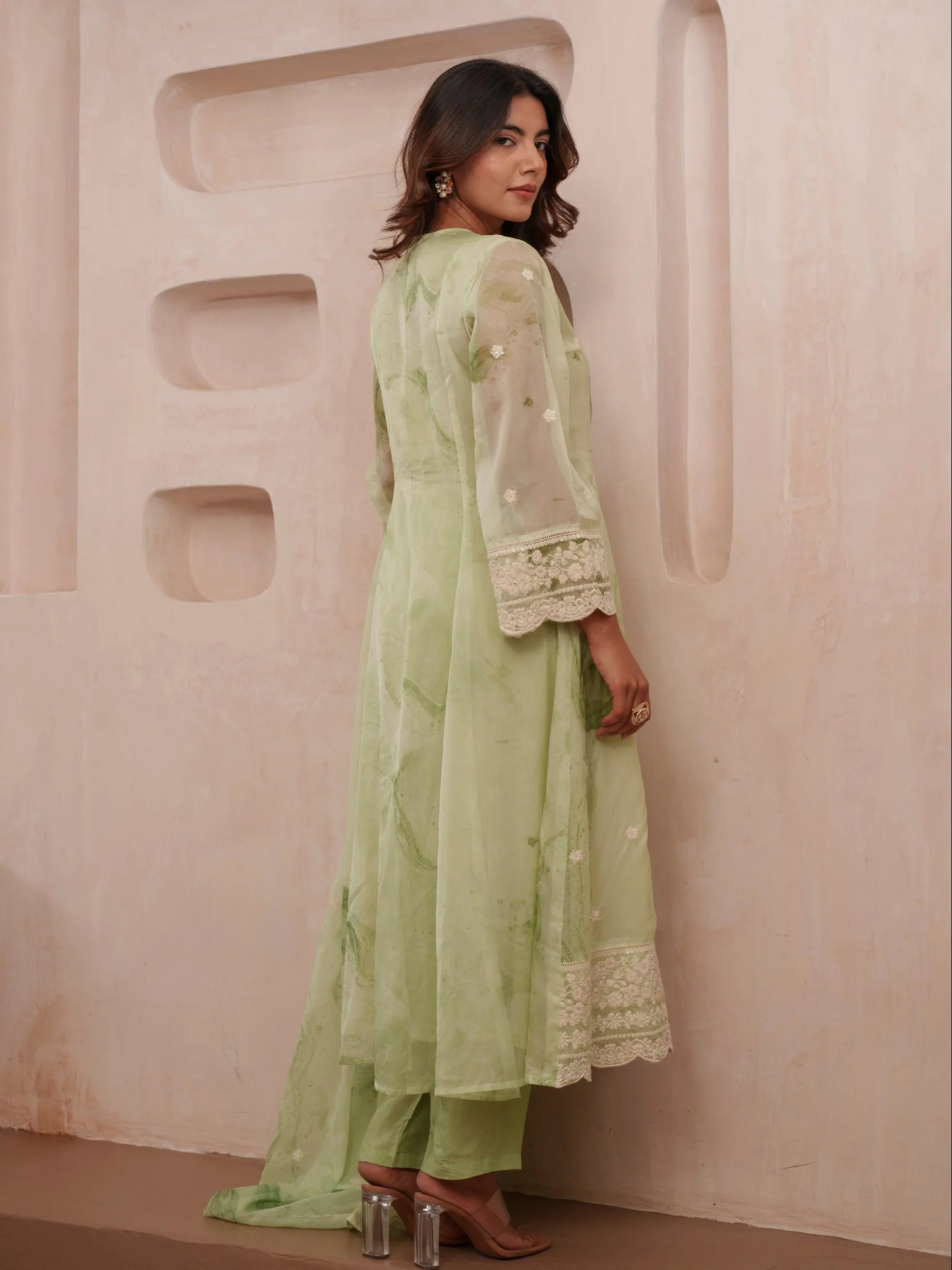 Tashvika fern Premium Suit Set - Image 3