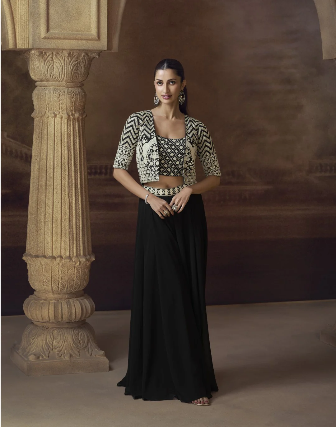 Amulya Jade Fusion Work 3 pc set - Image 4