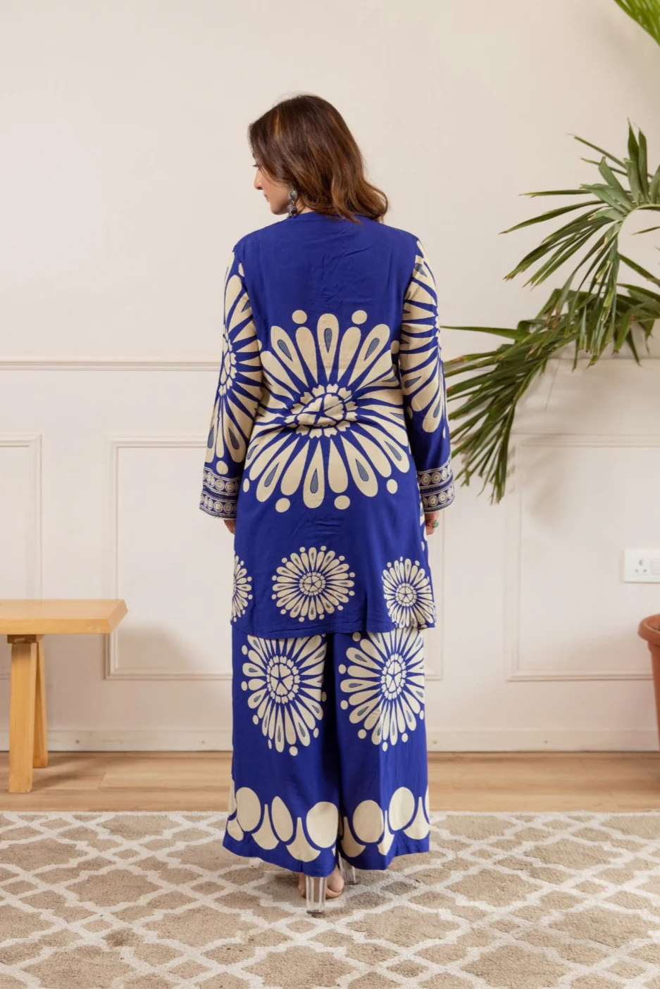 Sonpal trypan printed co-ord set - Image 3