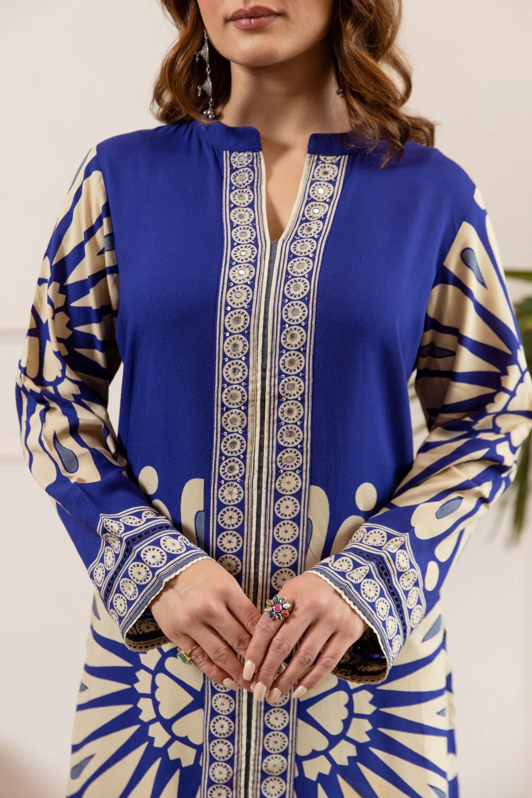 Sonpal trypan printed co-ord set - Image 5