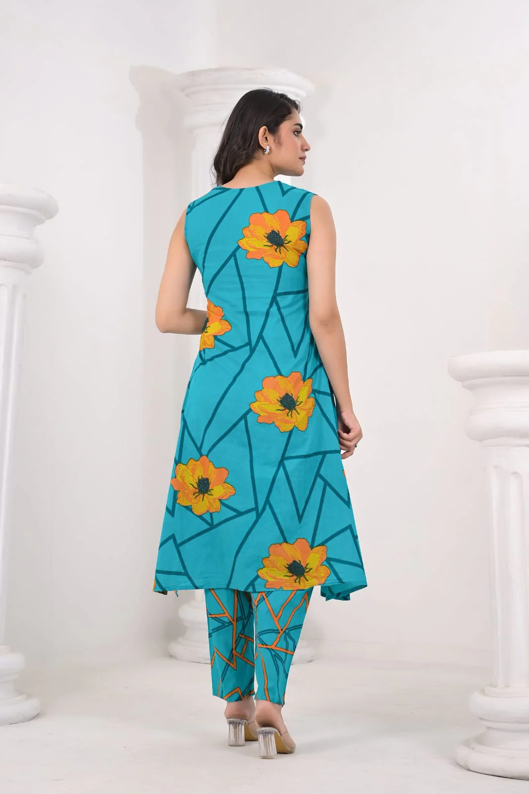 Colba Iris Cotton Co-ord Set - Image 3