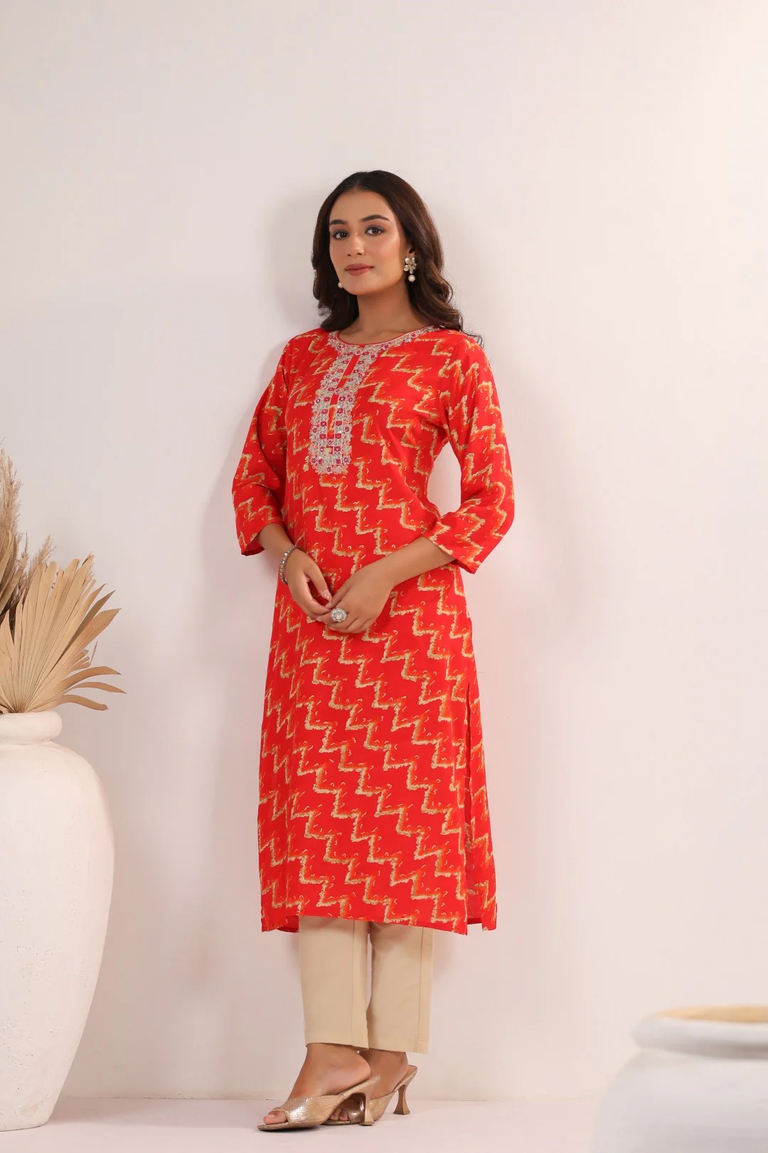 Varisha Tango Printed Work Kurti - Image 7