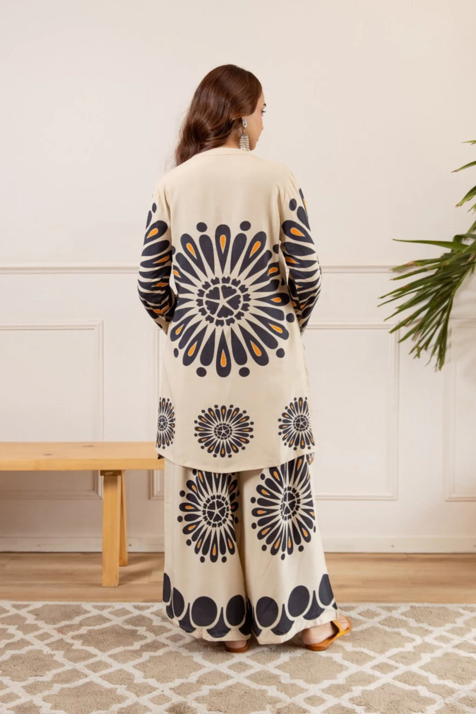 Sonpal frost printed co-ord set - Image 3