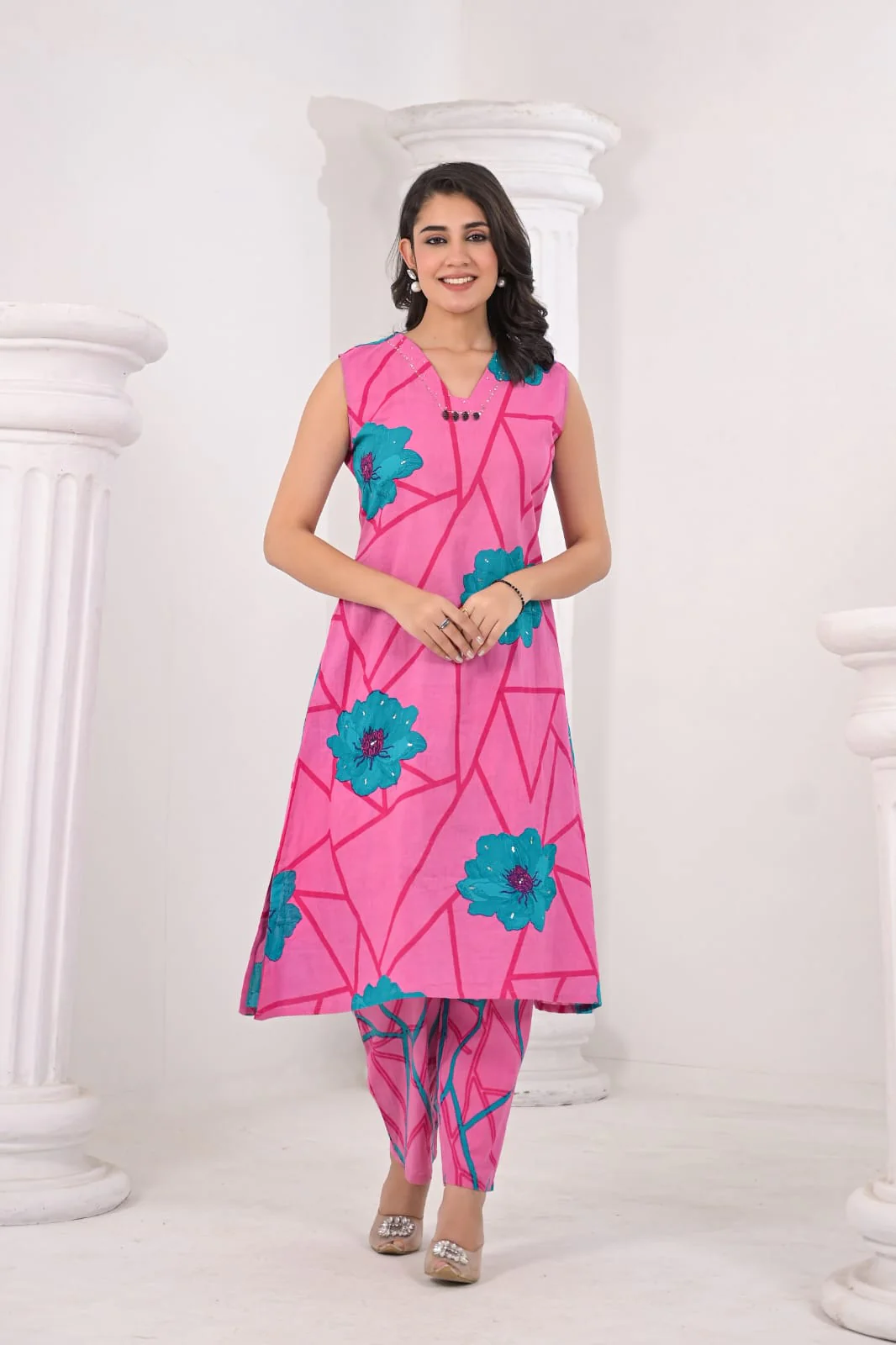 Colba Candy Cotton Co-ord Set - Image 5